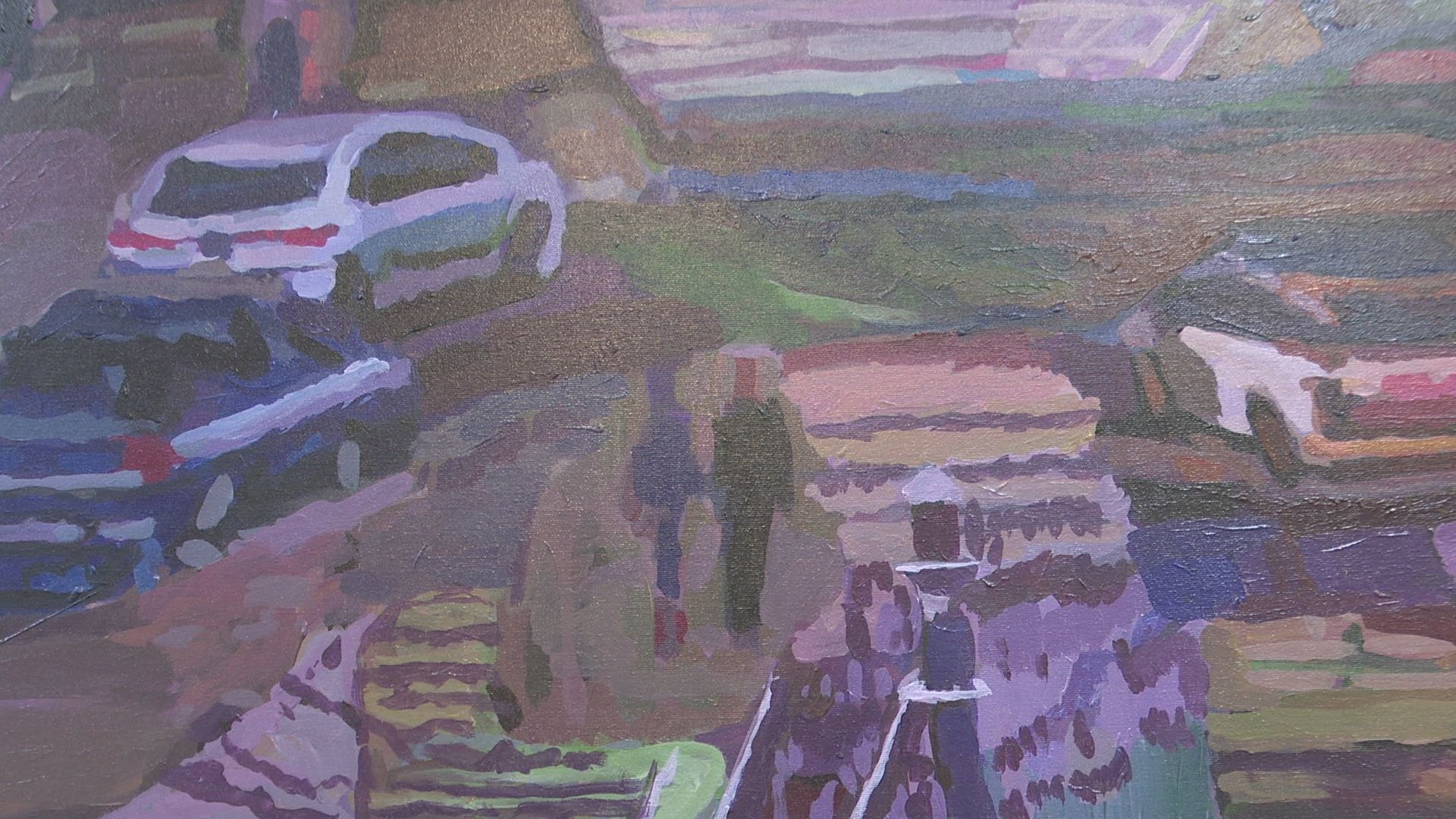 Реутов, вертикалки, култура, музей, выставка, Герман Титов, художник, картины, полотна, Подмосковье,