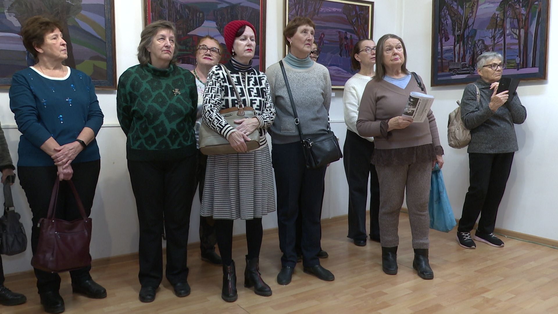 Реутов, вертикалки, култура, музей, выставка, Герман Титов, художник, картины, полотна, Подмосковье,