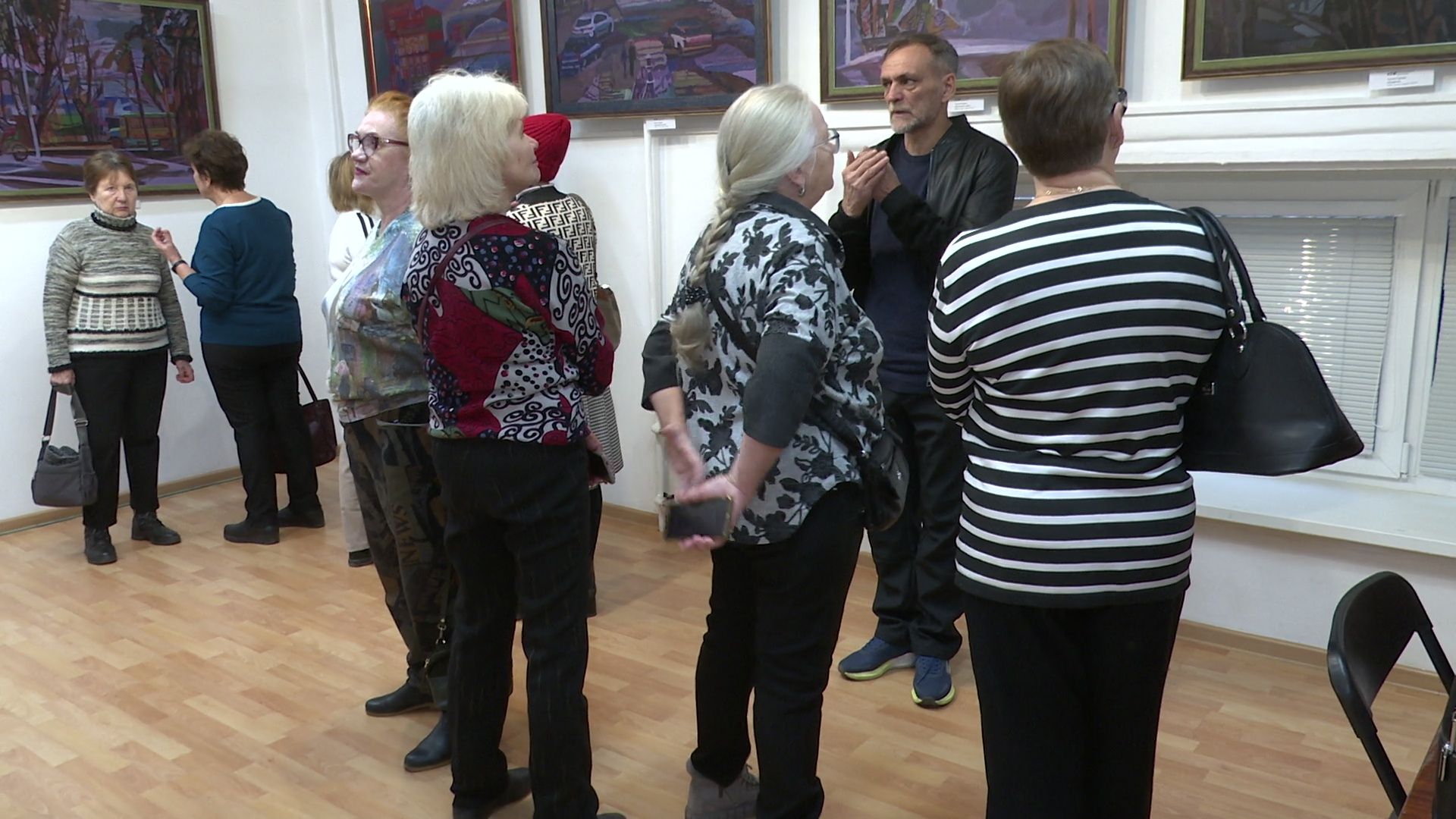 Реутов, вертикалки, култура, музей, выставка, Герман Титов, художник, картины, полотна, Подмосковье,