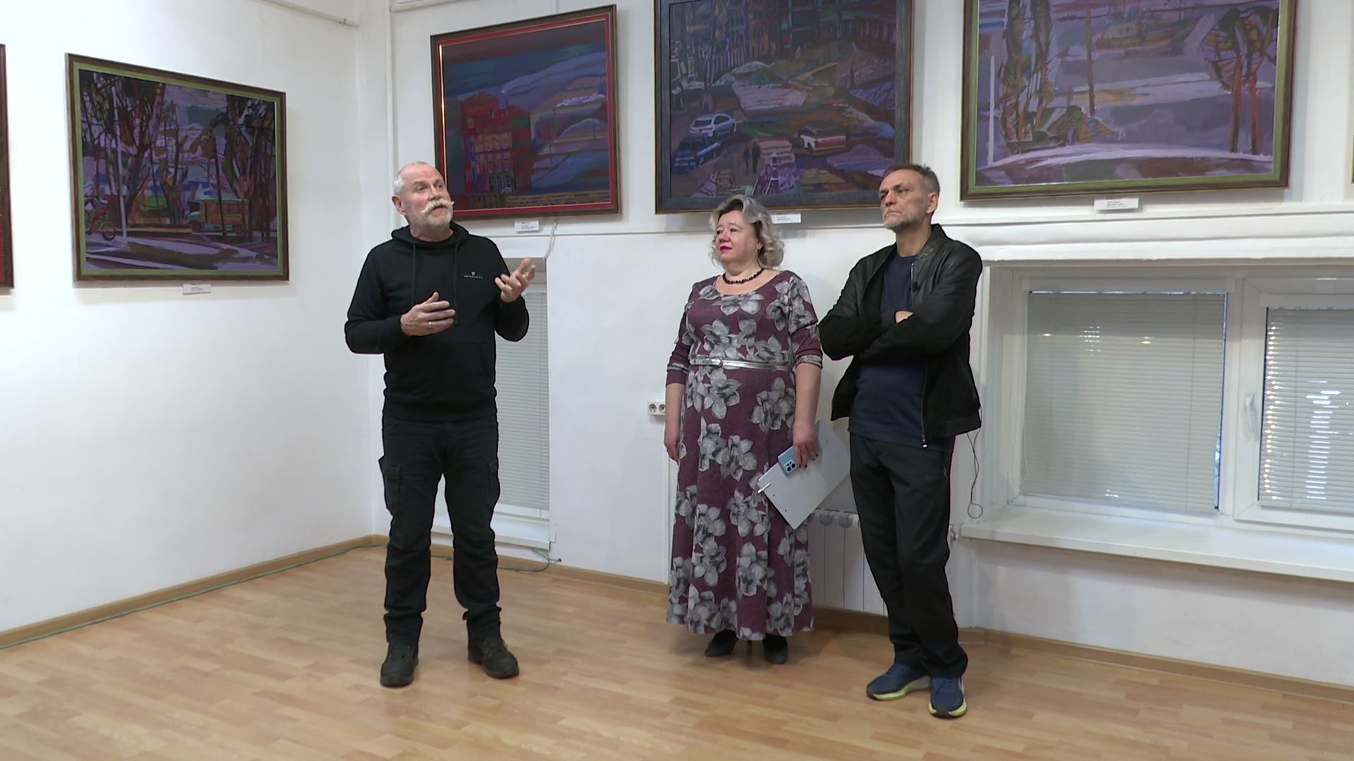 Реутов, вертикалки, култура, музей, выставка, Герман Титов, художник, картины, полотна, Подмосковье,