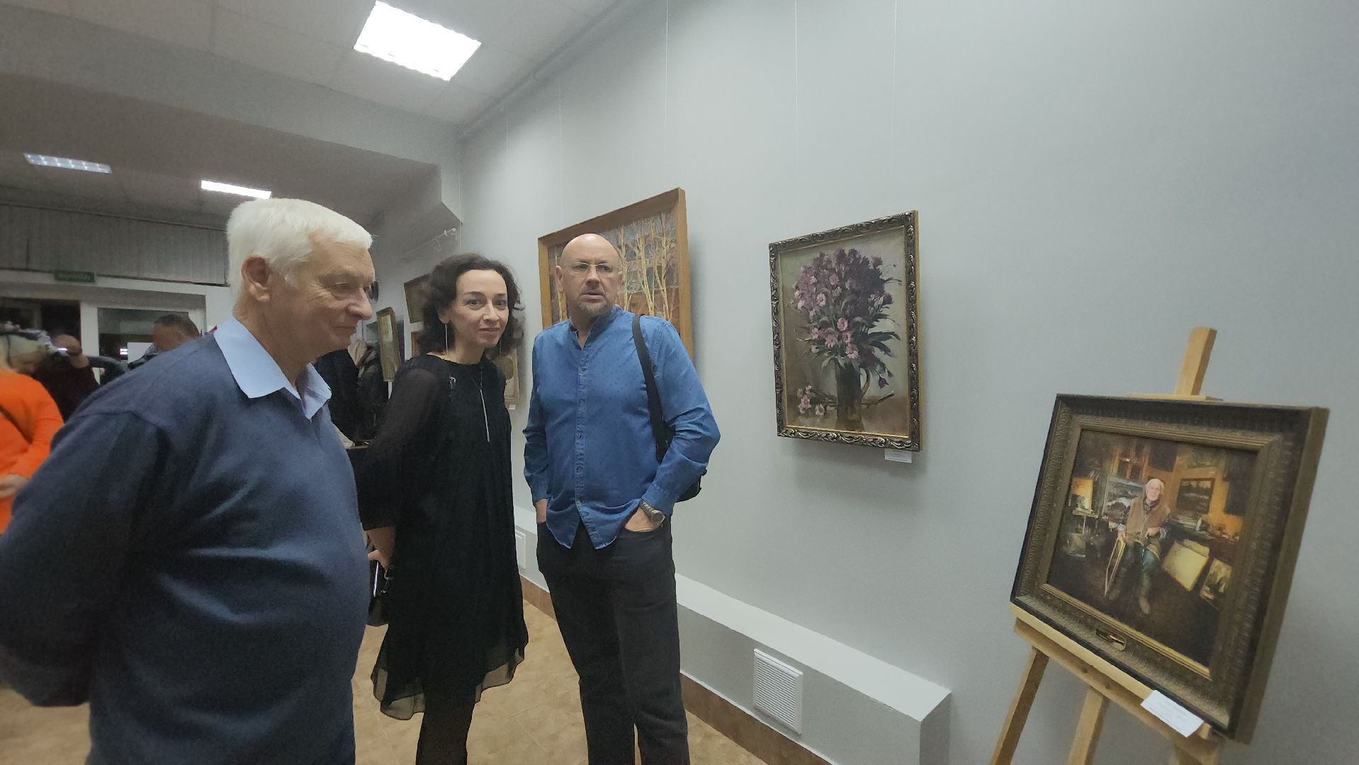 Галерея, художественная выставка, Юбилей, Лобня,