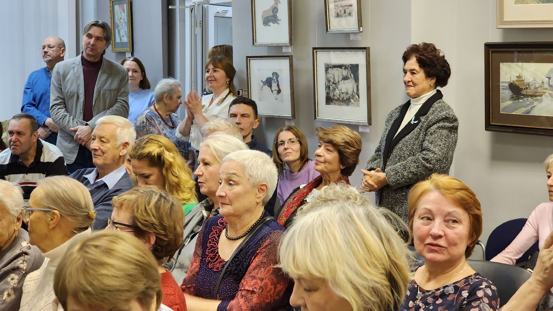 Галерея, художественная выставка, Юбилей, Лобня,