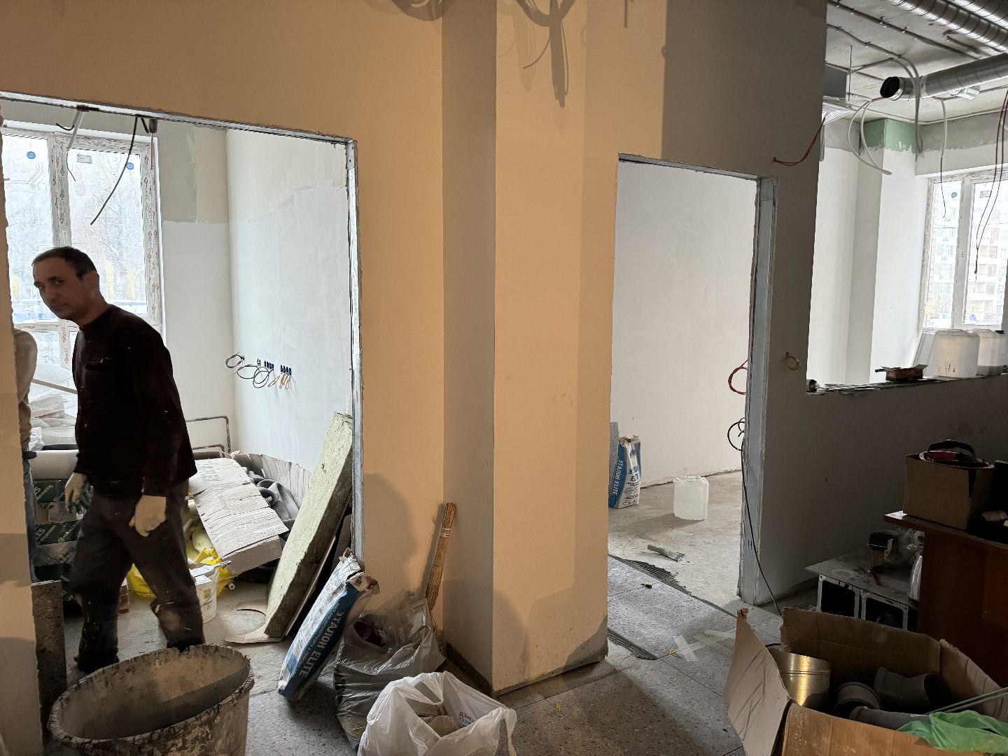 женская консультация, глава муниципалитета, Ход строительных работ, Видновский перинатальный центр,ЖК Зеленые Аллеи, вертикалки