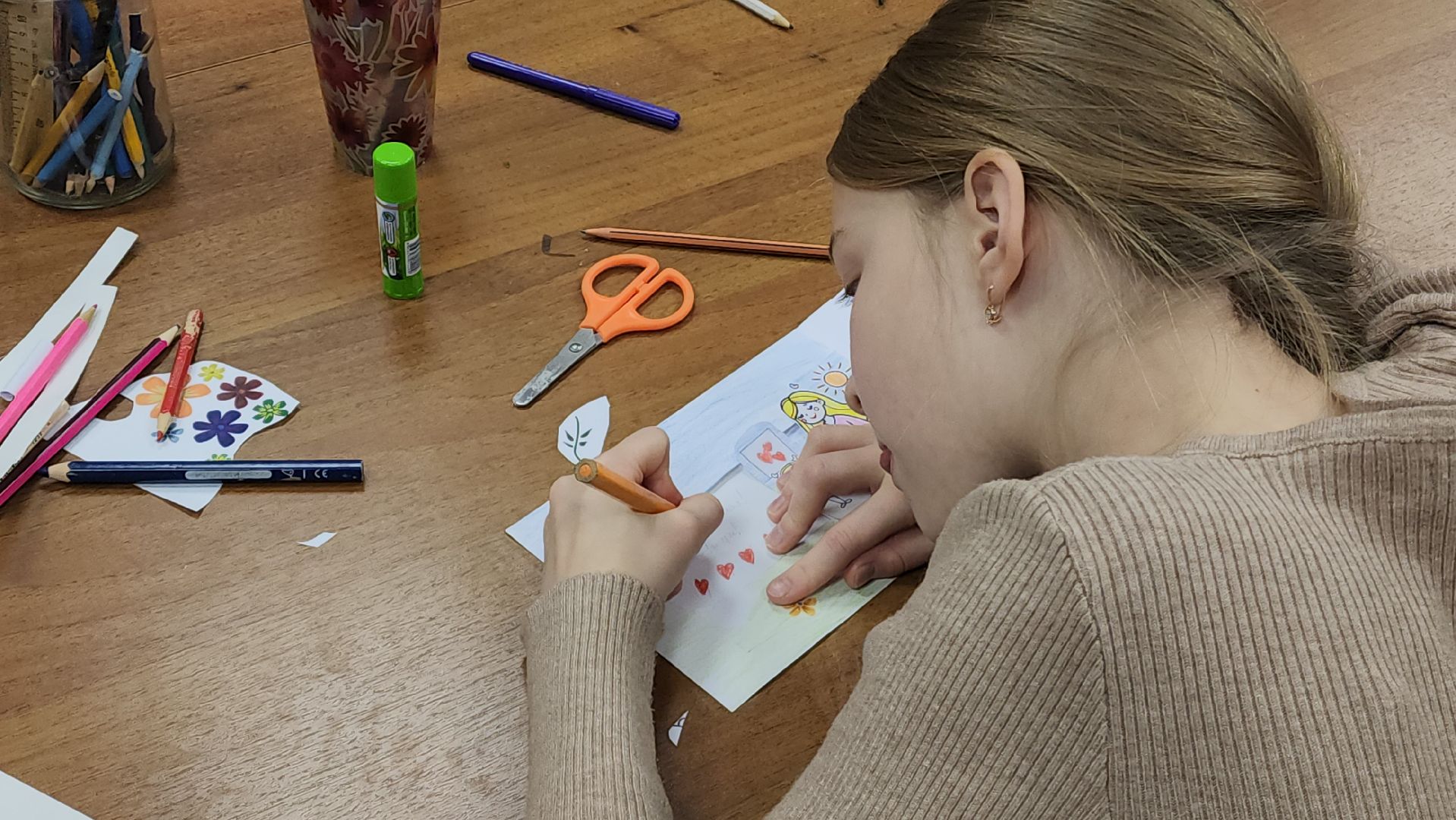 День матери, Открытки мамам, Лобня,