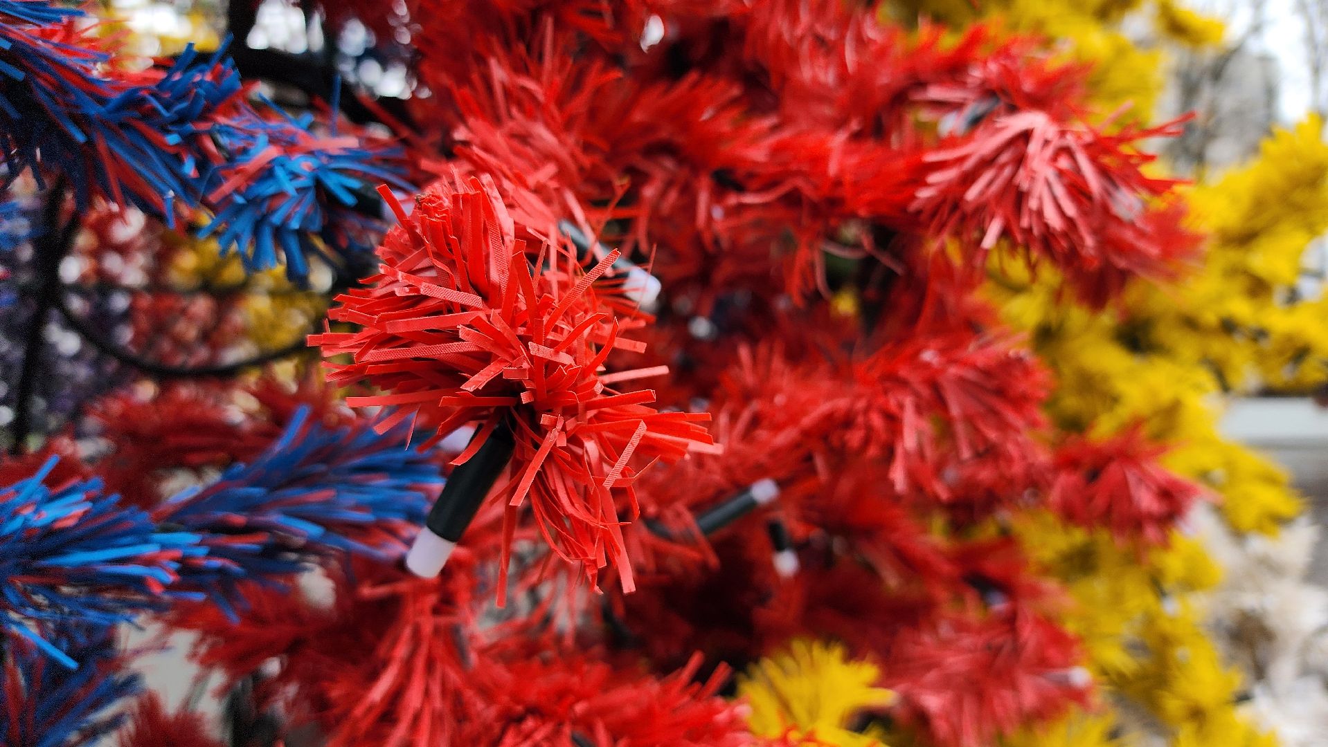 Новый год, новогодние украшения, Центральный парк, Ногинск, Богородский городской округ, вертикалки