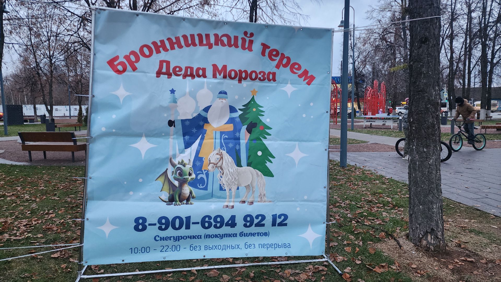 Бронницы, День рождения Деда Мороза, Бронничане подздравили деда мороза, Вертикалка, Вертикальное видео,