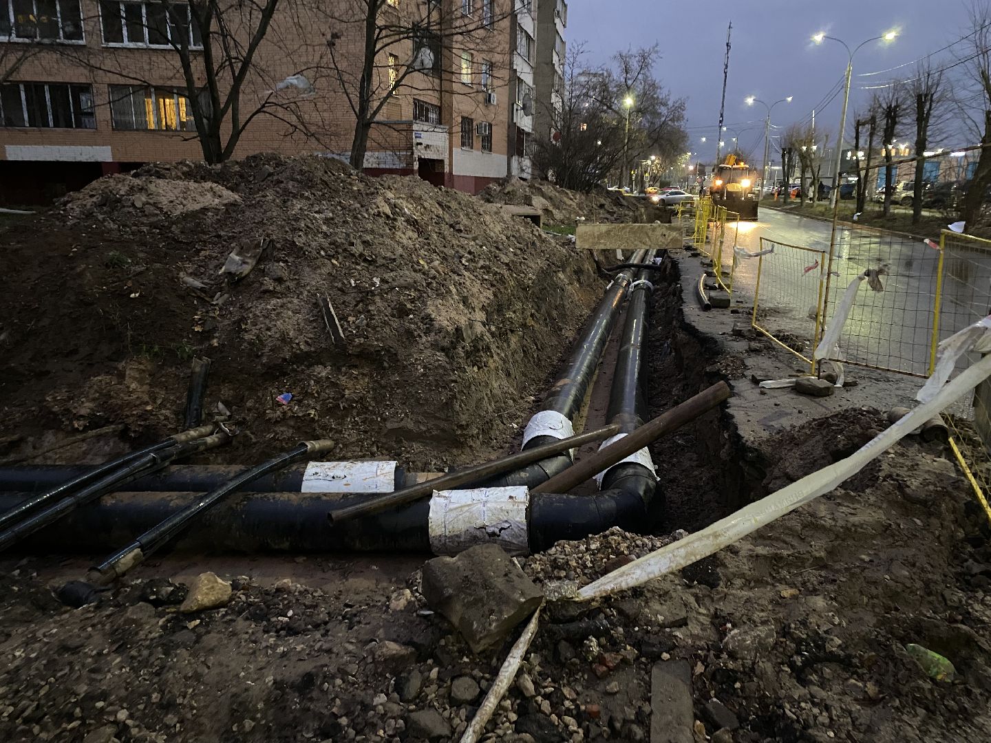 теплосети, жкх, ремонт, подольск,