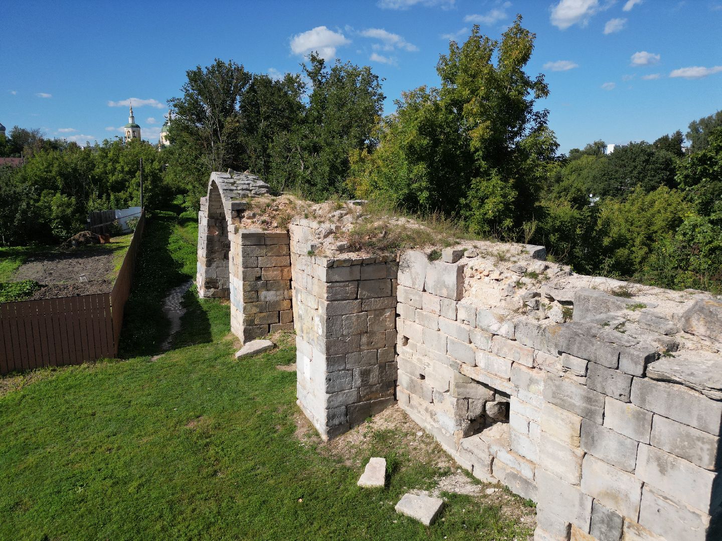 видео с коптера, серпухов, история,