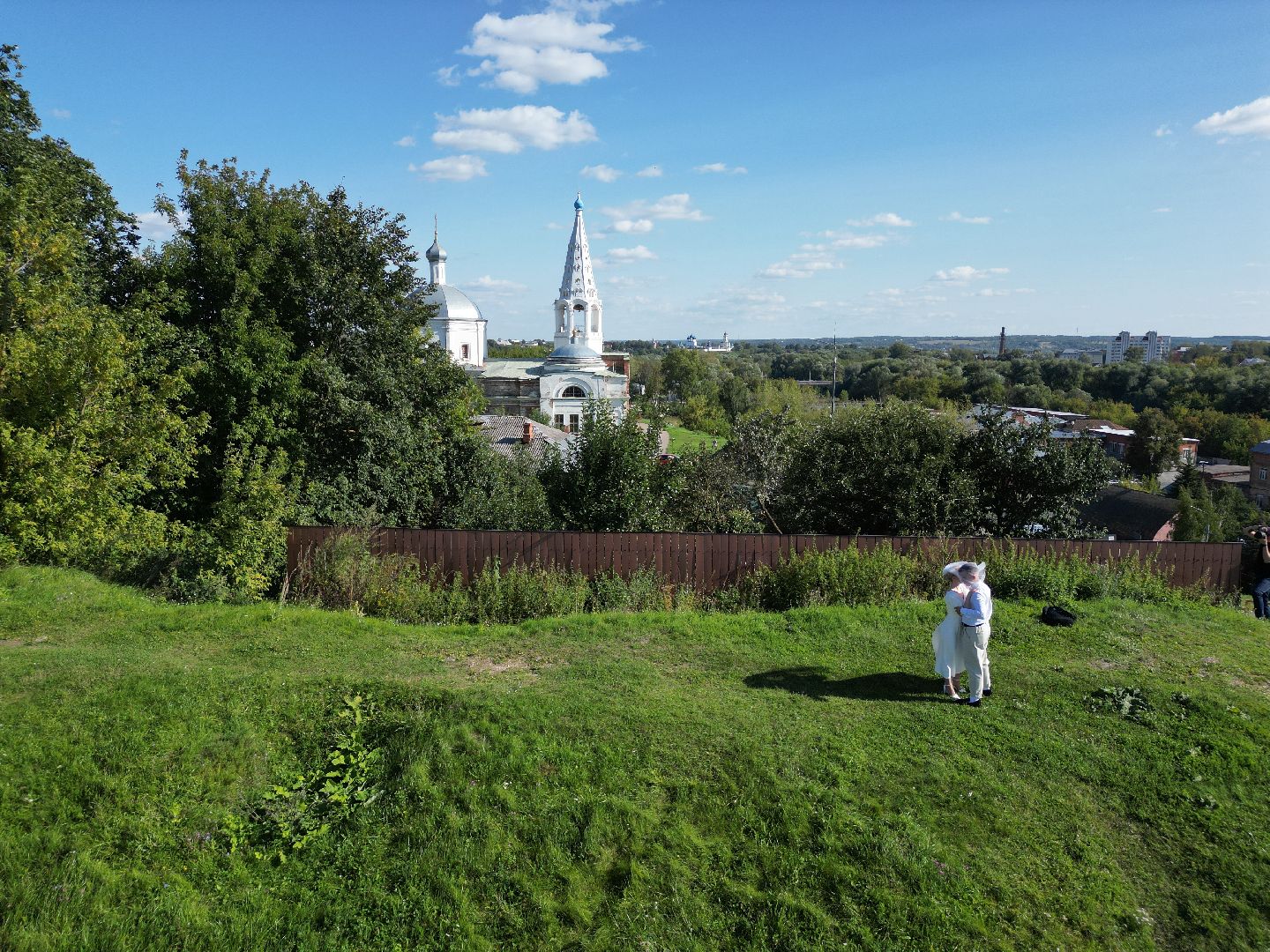 видео с коптера, серпухов, история,