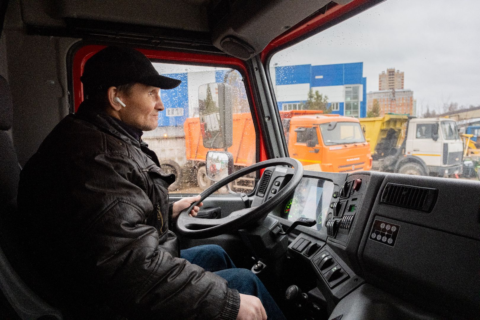 лыткарино, транспорт, самосвал,