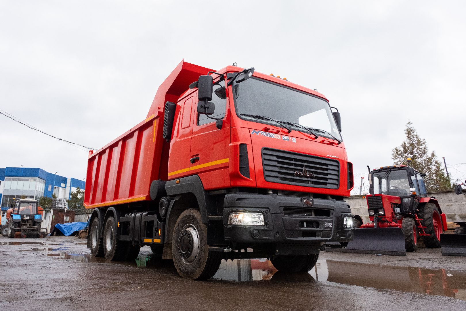 лыткарино, транспорт, самосвал,