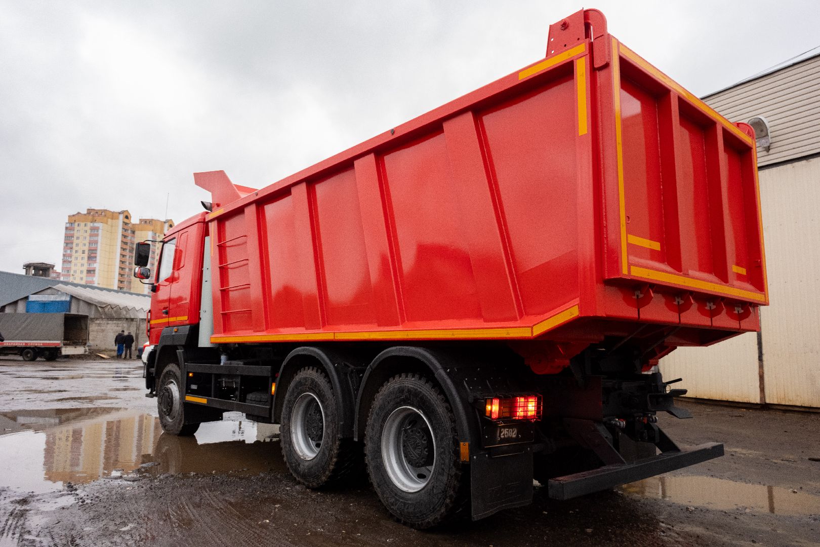 лыткарино, транспорт, самосвал,
