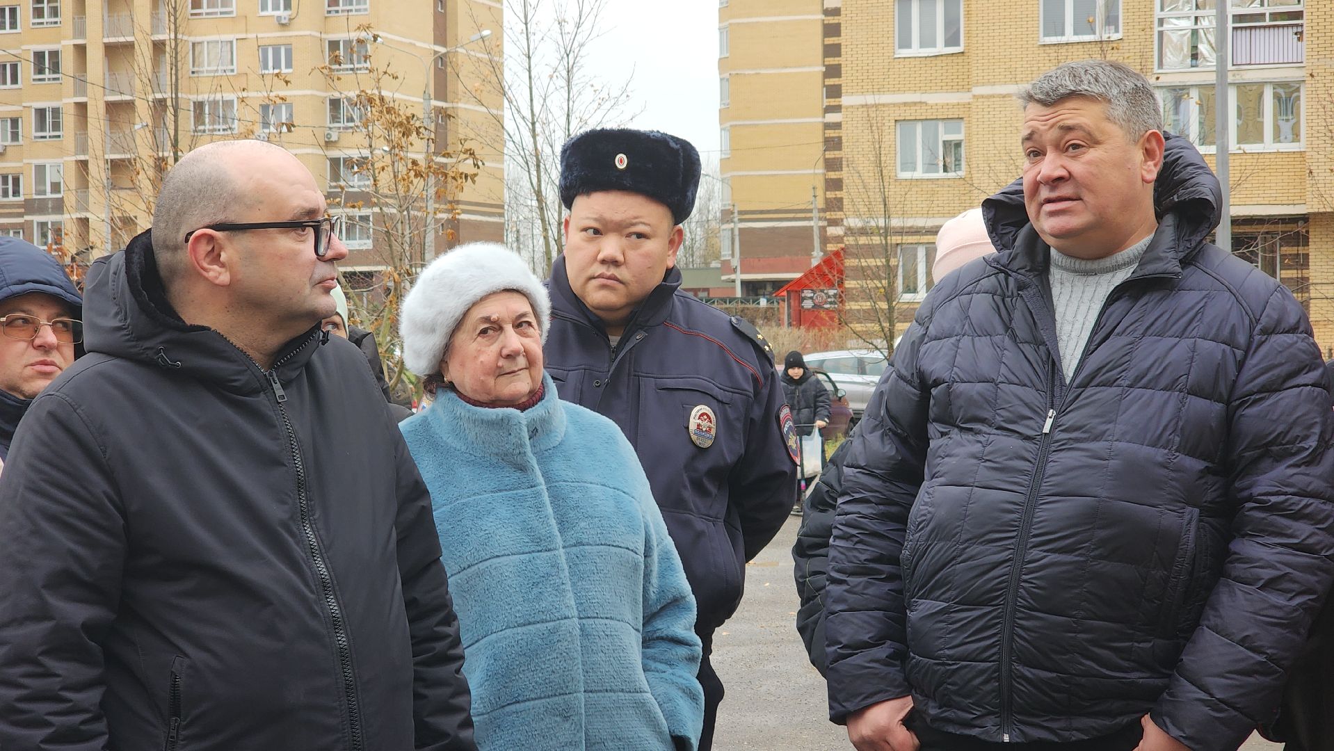 выездная администрация, уборка дворов, зимнее содержание дорог, Лосино-Петровский,