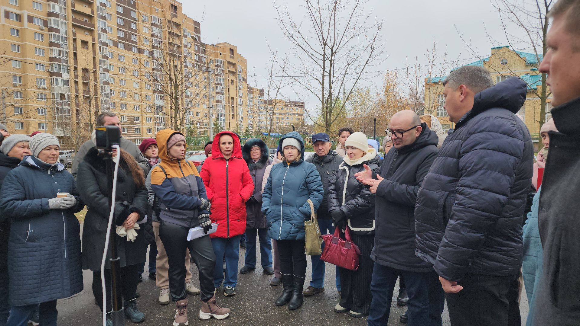 выездная администрация, уборка дворов, зимнее содержание дорог, Лосино-Петровский,
