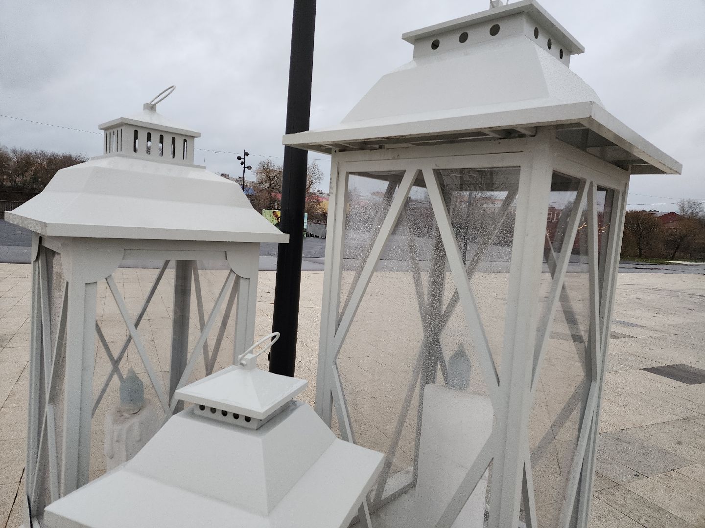 вертикалки, новый год, украшение города, орехово-зуево,