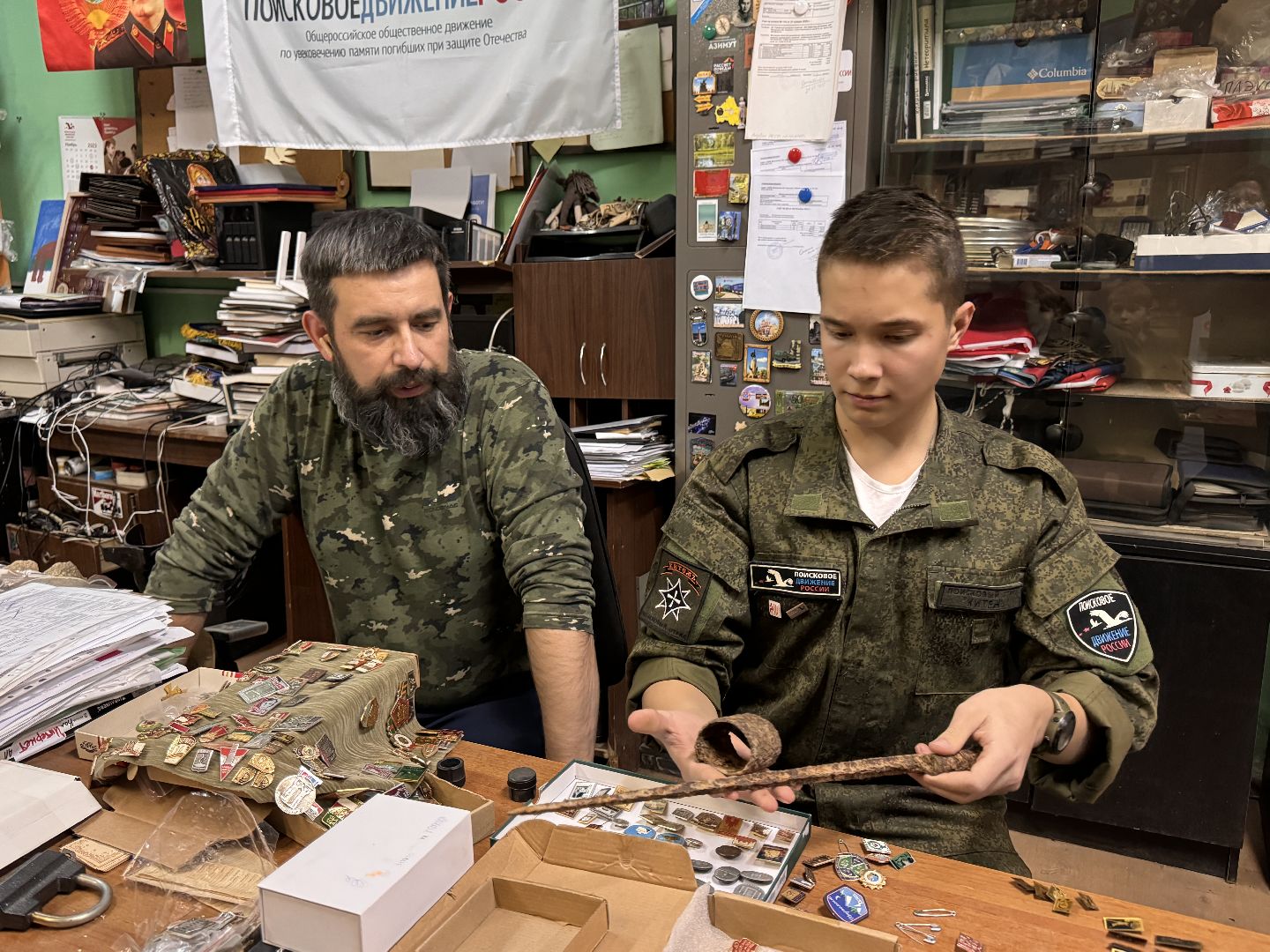 вахта памяти 2024, Поисковики, Отряд КитежЪ, Одинцово, Поисковик Тихон Порфирьев, Владимир Путин,