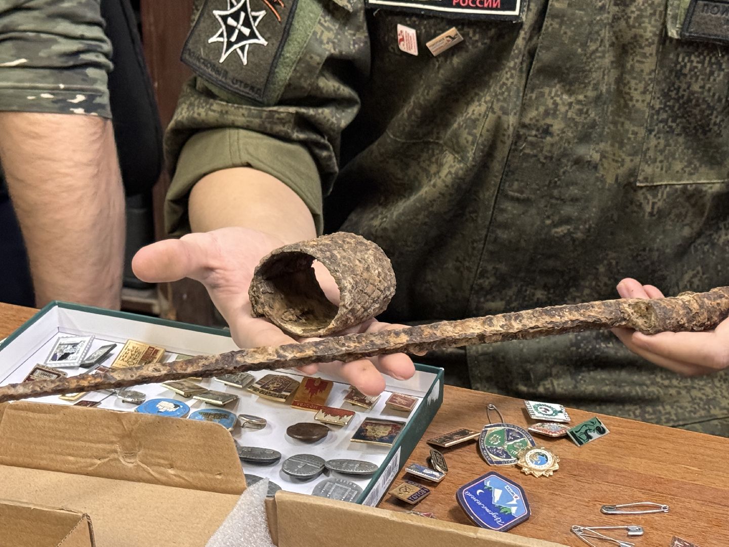 вахта памяти 2024, Поисковики, Отряд КитежЪ, Одинцово, Поисковик Тихон Порфирьев, Владимир Путин,