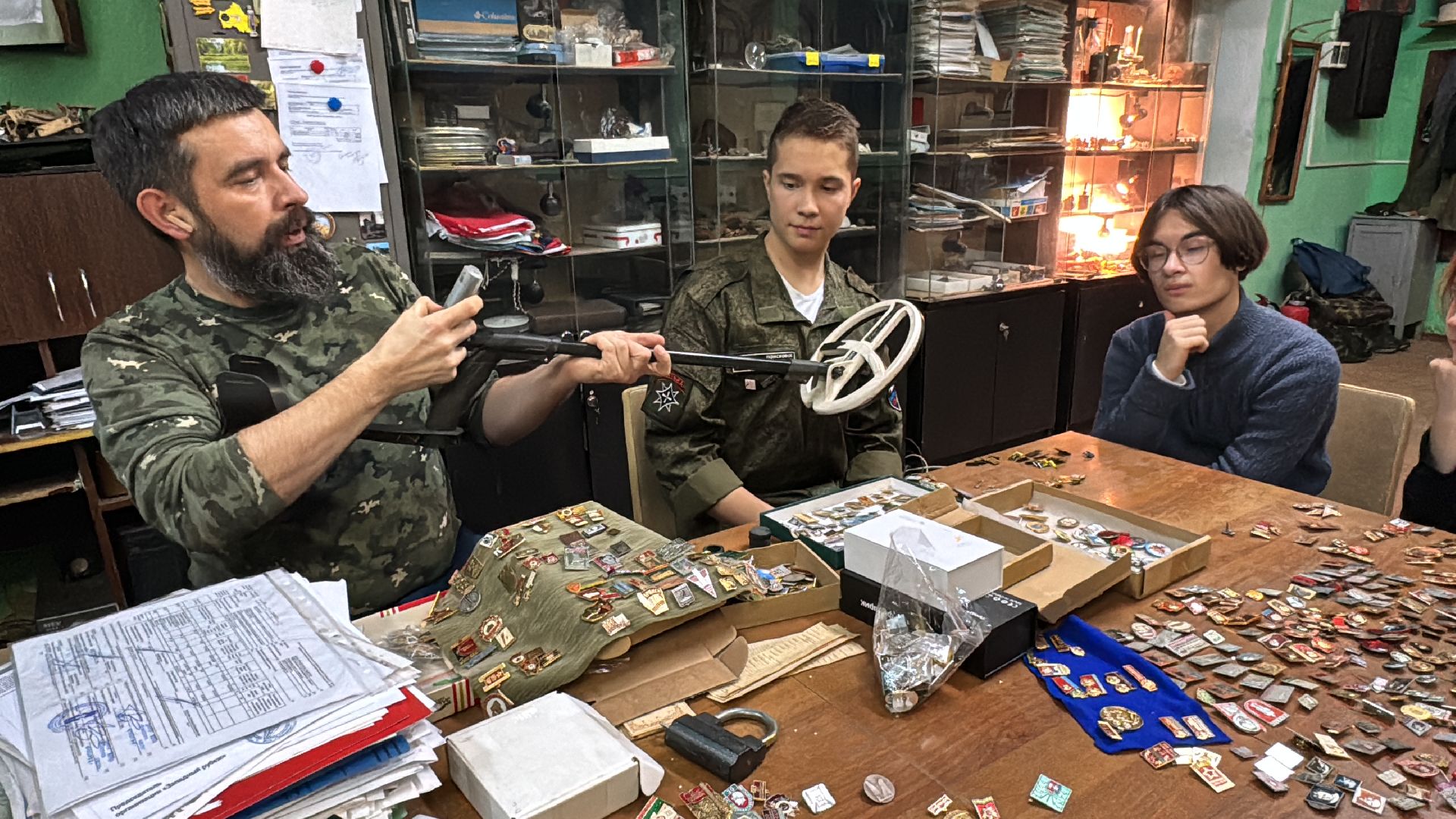 вахта памяти 2024, Поисковики, Отряд КитежЪ, Одинцово, Поисковик Тихон Порфирьев, Владимир Путин,