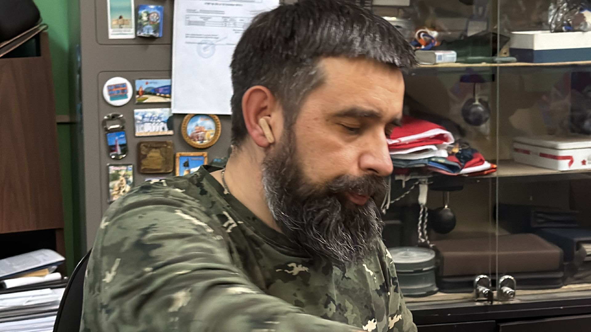 вахта памяти 2024, Поисковики, Отряд КитежЪ, Одинцово, Поисковик Тихон Порфирьев, Владимир Путин,