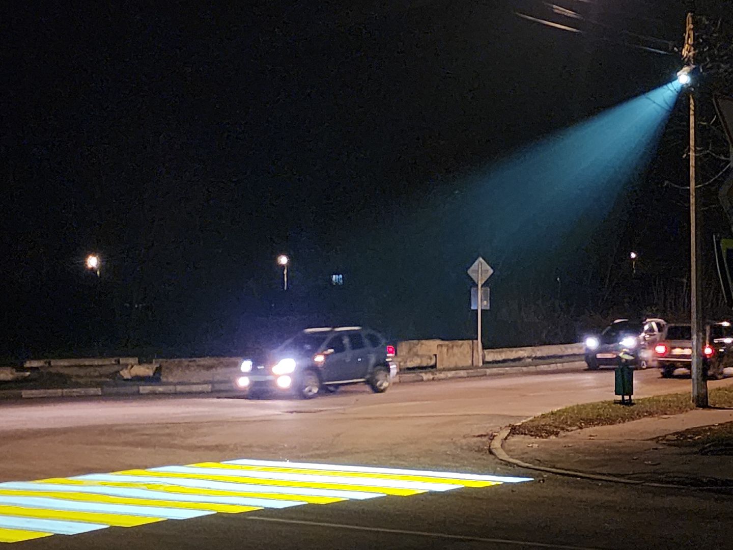 зарайск, дороги, проекционный пешеходный переход,