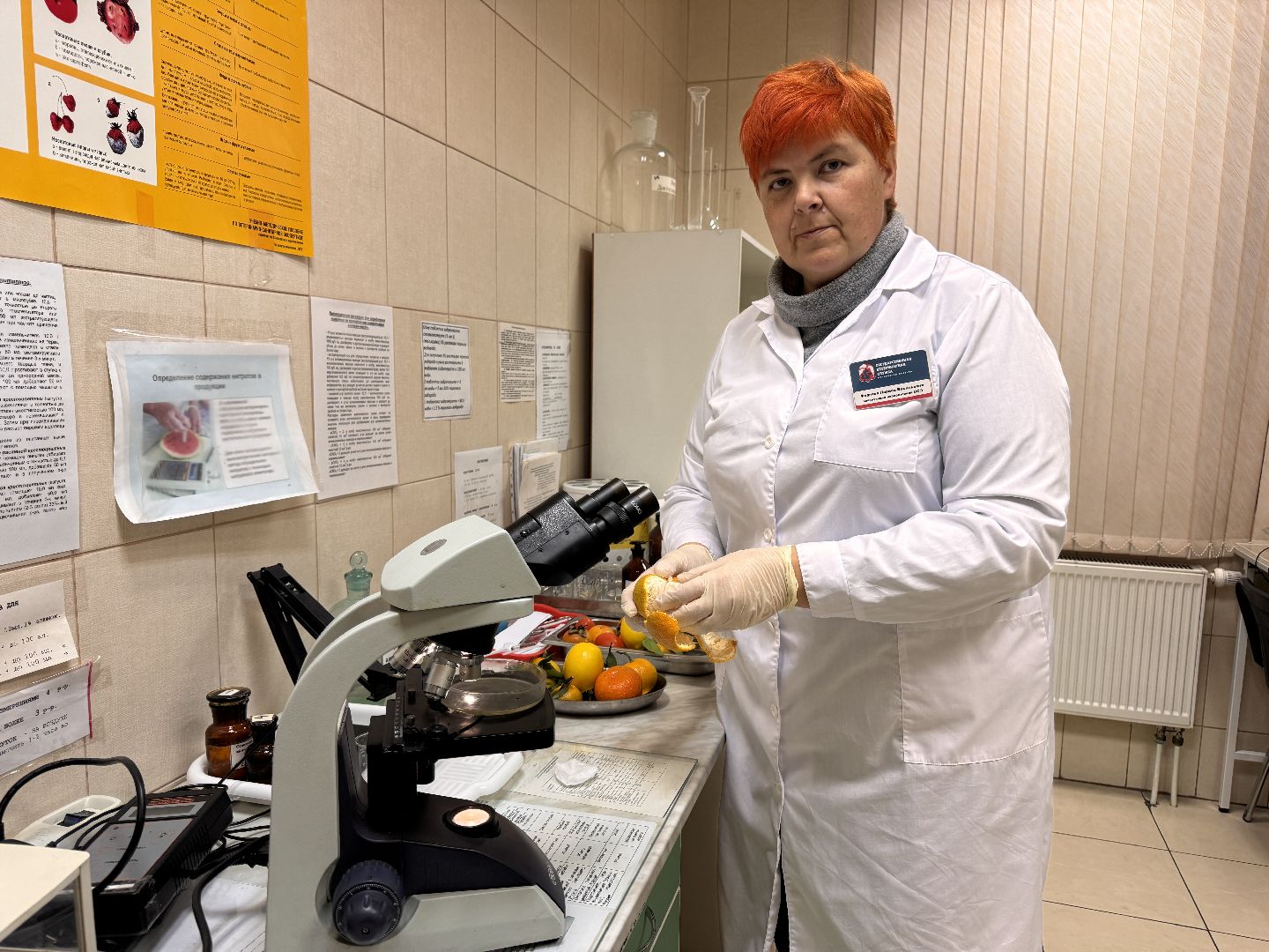 Одинцовское подворье, Проверка мандаринов, Новый год, Ветконтроль,