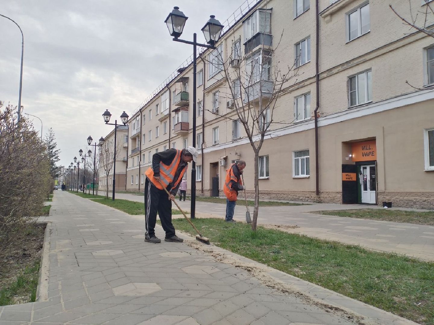 благоустройство, уборка, Лосино-Петровский