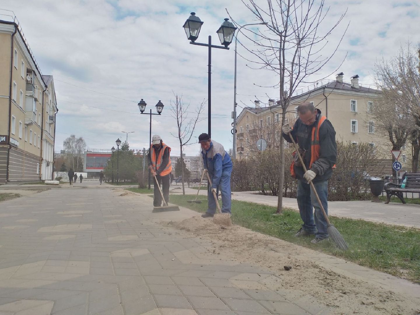 благоустройство, уборка, Лосино-Петровский