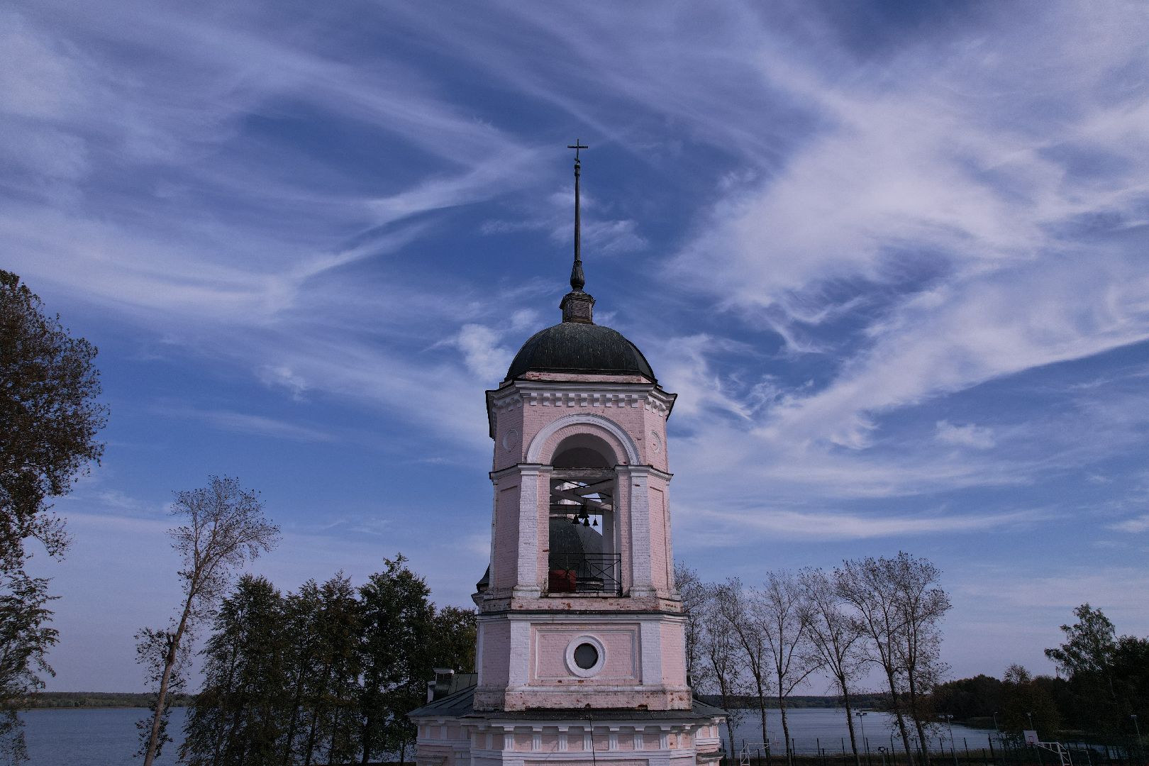 видео с коптера, руза, города, культура,