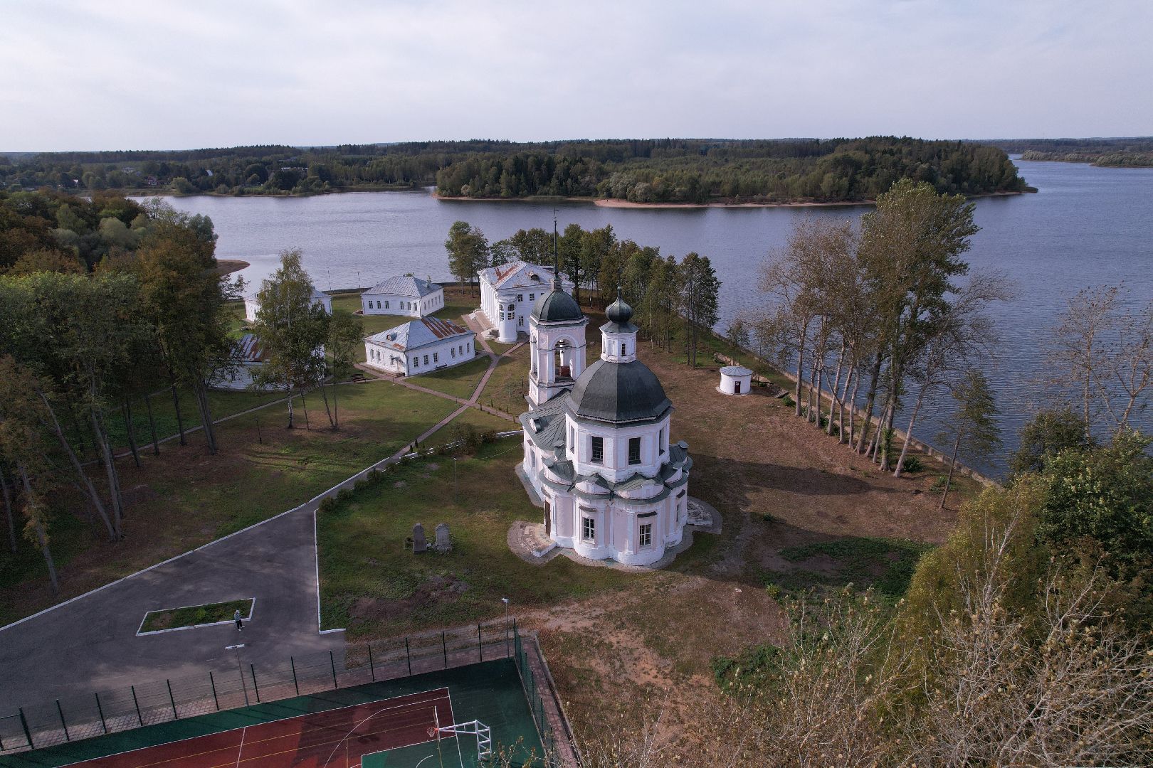 видео с коптера, руза, города, культура,
