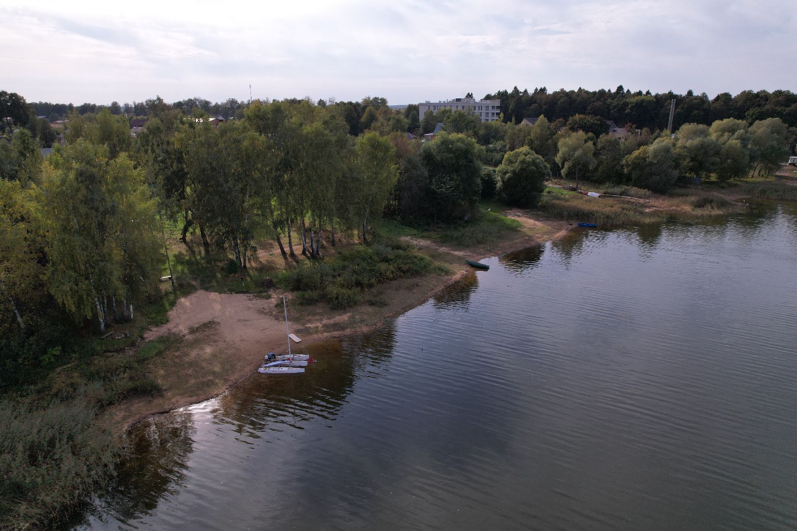 видео с коптера, руза, города, культура,