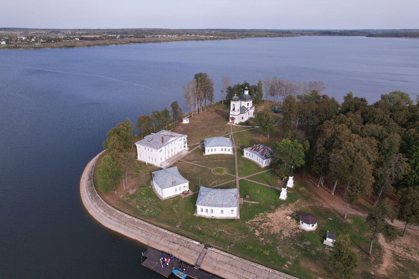 видео с коптера, руза, города, культура,