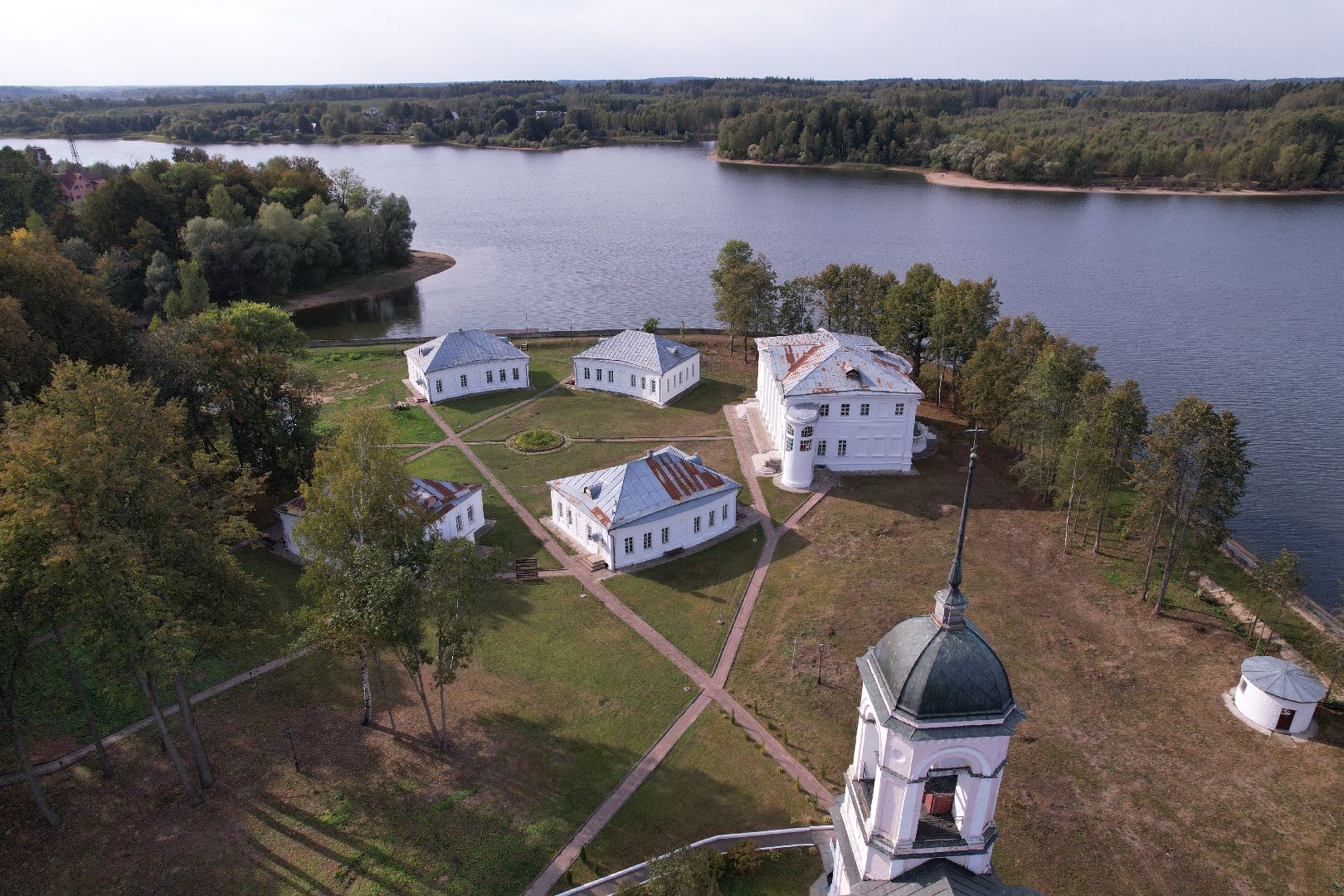 видео с коптера, руза, города, культура,