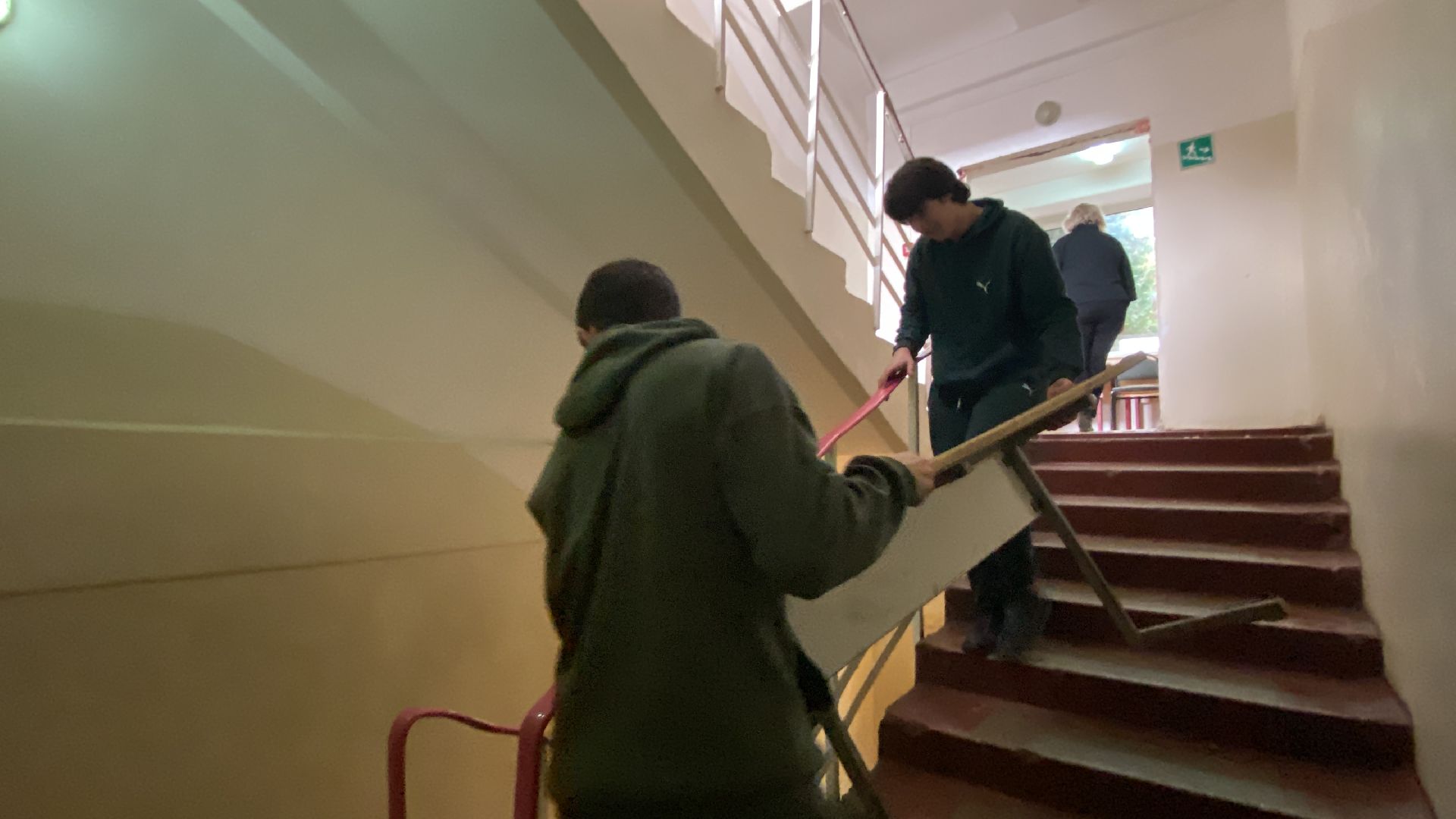 Школа, Ремонт, Переезд, Подготовка к ремонту, вертикалки,