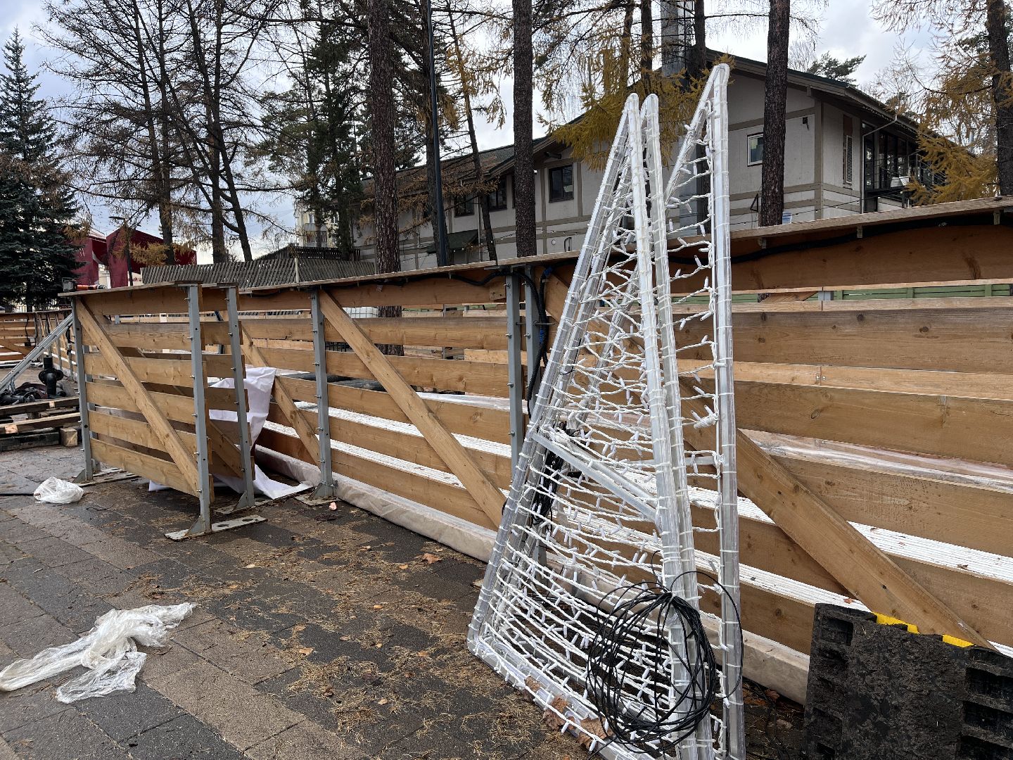 каток в парке, каток в центре города, парк пехорка, зима, зима 2024-2025, зима близко, зима в парках,вертикалка, вертикальное видео,