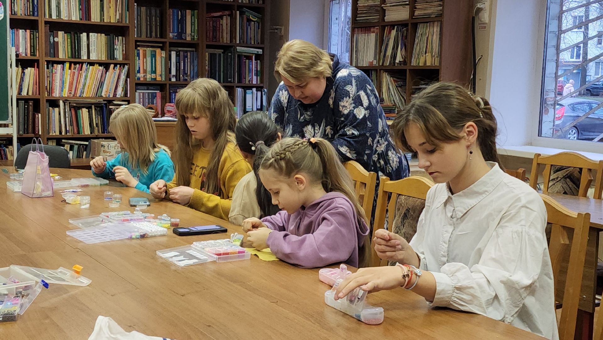 бисероплетение, Лобня, День матери,