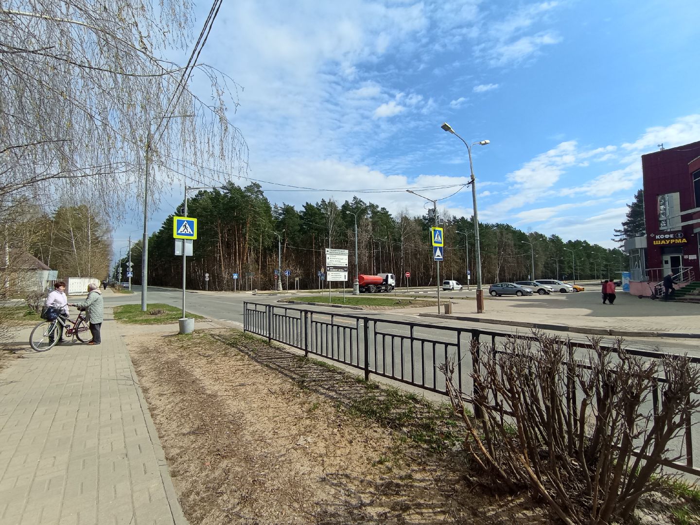 благоустройство, уборка улиц, машинная уборка, Дубна