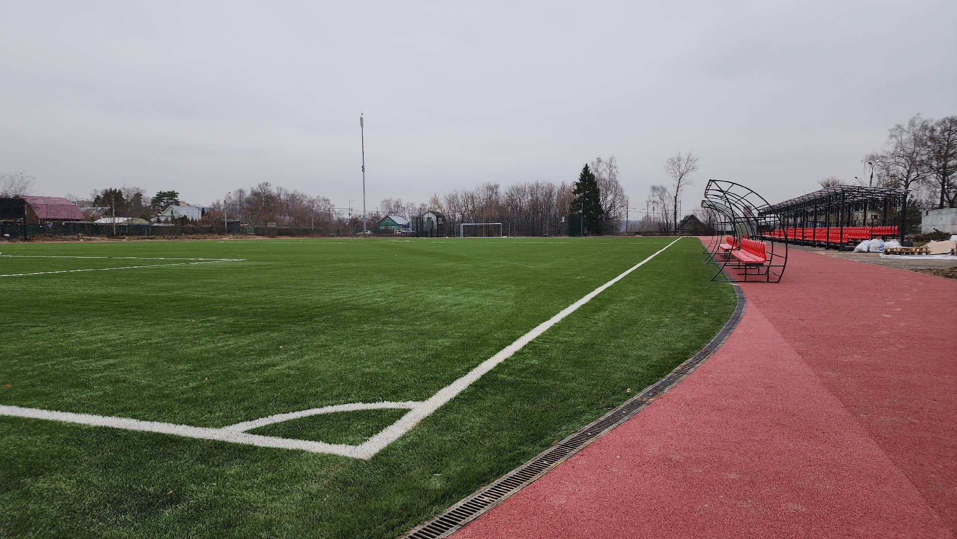 спорт, строительство, стадион, Лосино-Петровский,