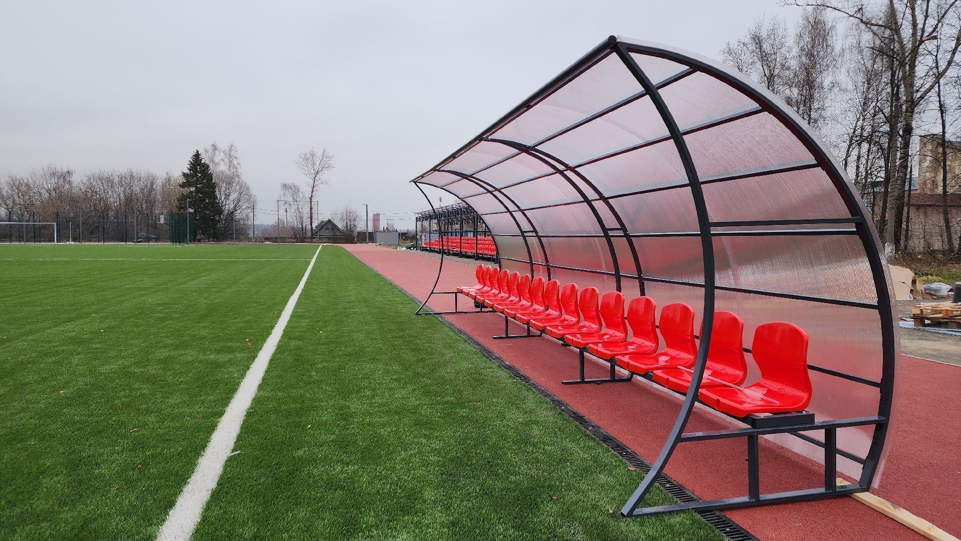 спорт, строительство, стадион, Лосино-Петровский,