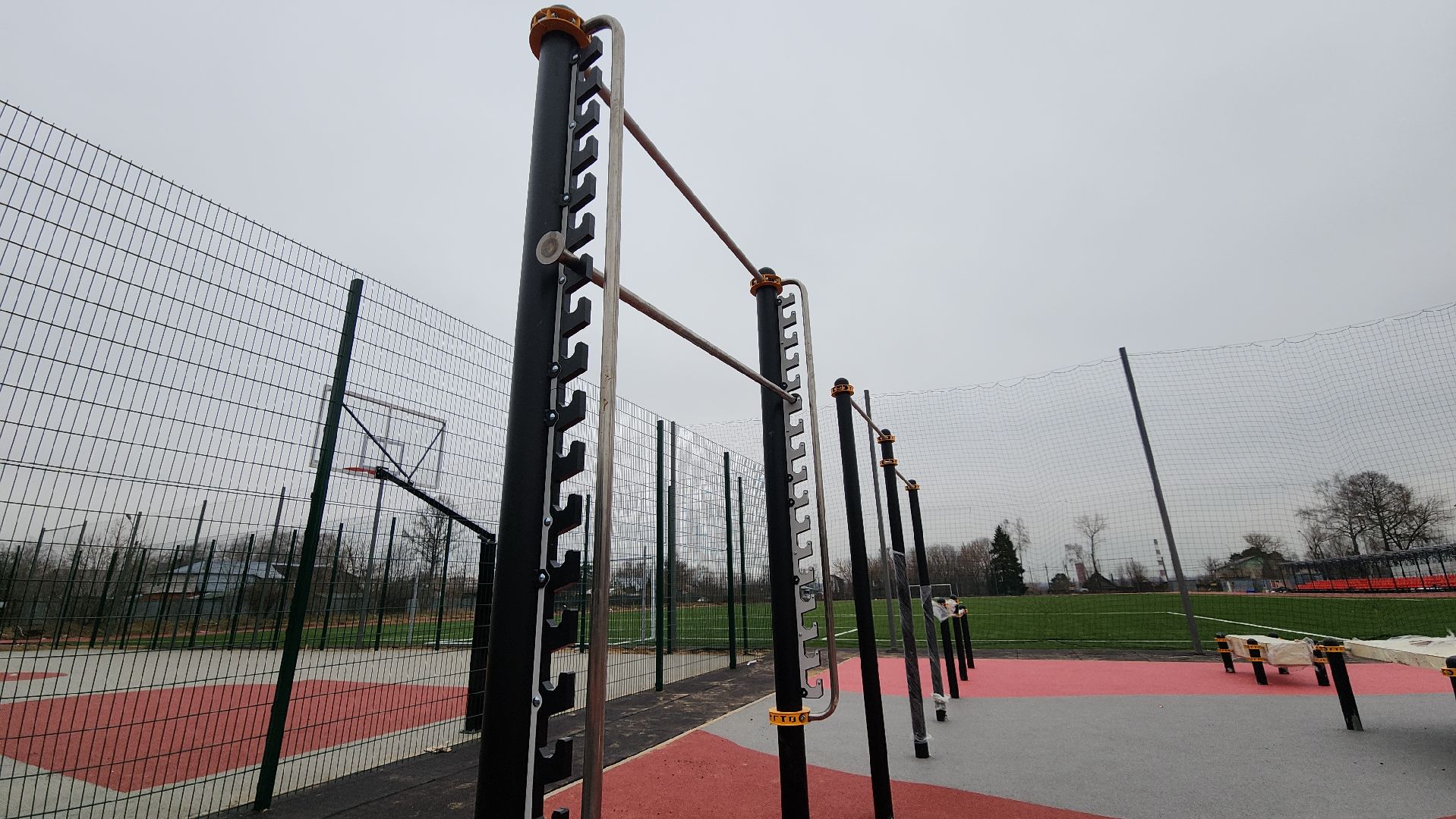 спорт, строительство, стадион, Лосино-Петровский,