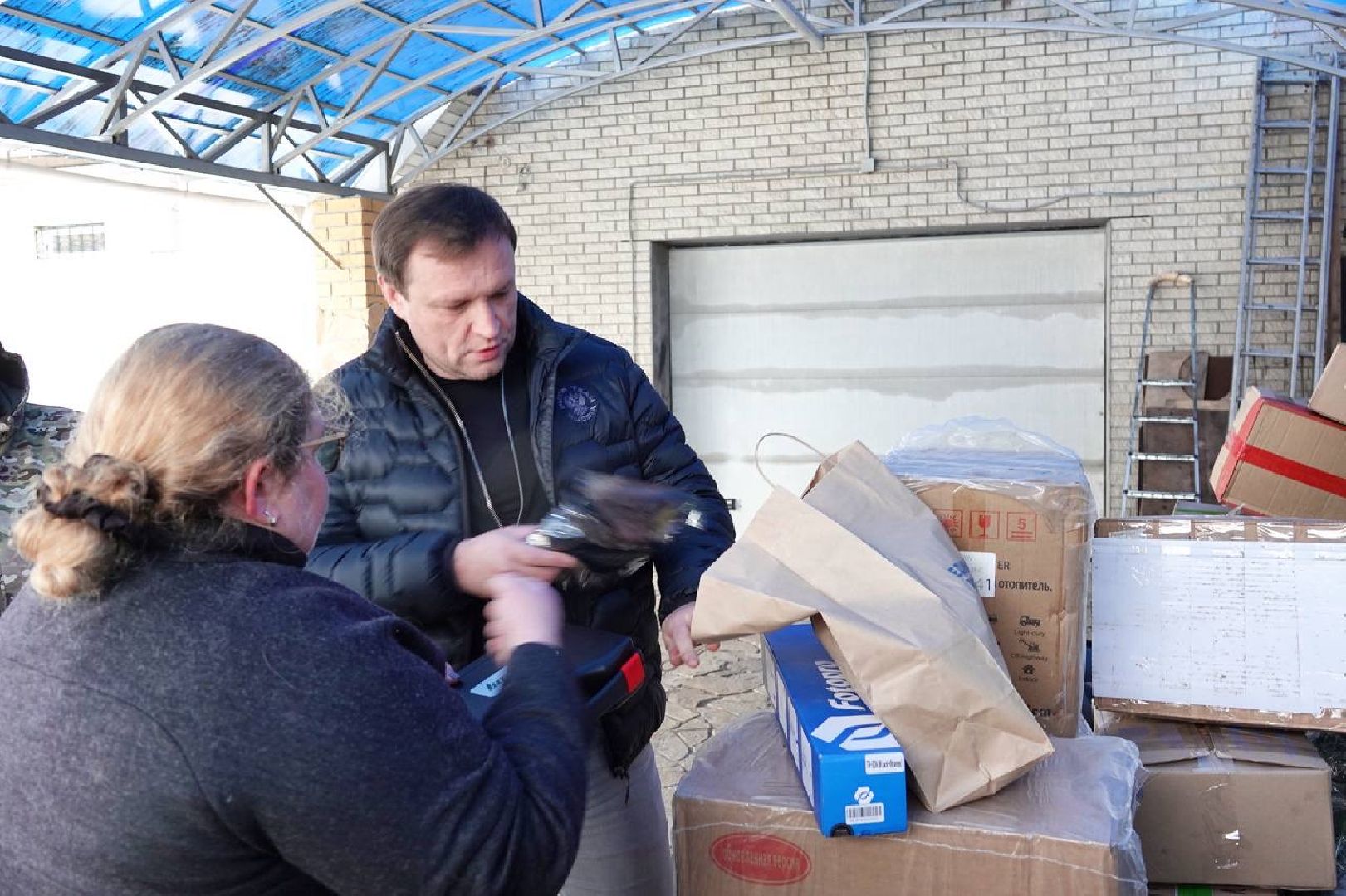 Сергиев Посад, Гуманитарная помощь, Гуманитарный груз, СВО, Спецоперация, Специальная военная операция, Сергей Пахомов,