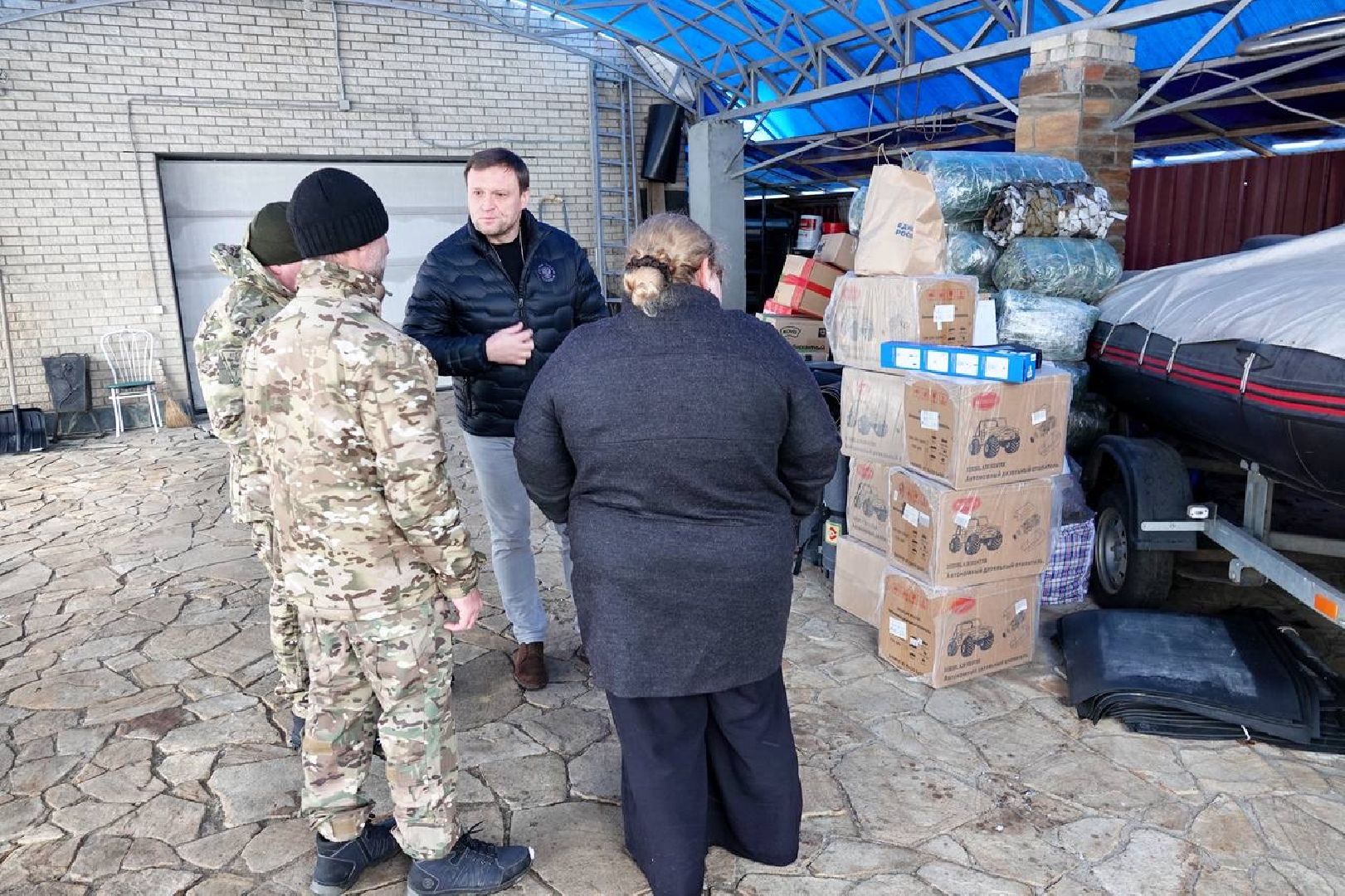 Сергиев Посад, Гуманитарная помощь, Гуманитарный груз, СВО, Спецоперация, Специальная военная операция, Сергей Пахомов,
