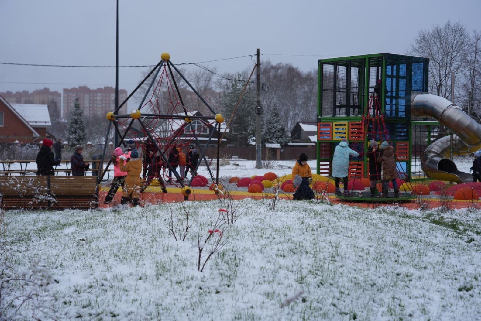 Благоустройство, Сквер, Сергиев Посад, Сергиево-Посадский городской округ, вертикалки,