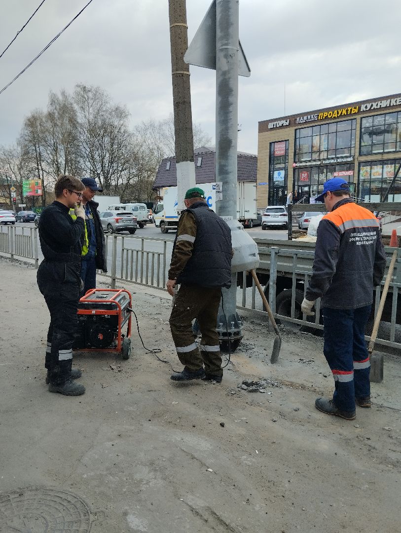 Системы освещения, Ногинск, Богородский городской округ, наружное освещение, опоры освещения