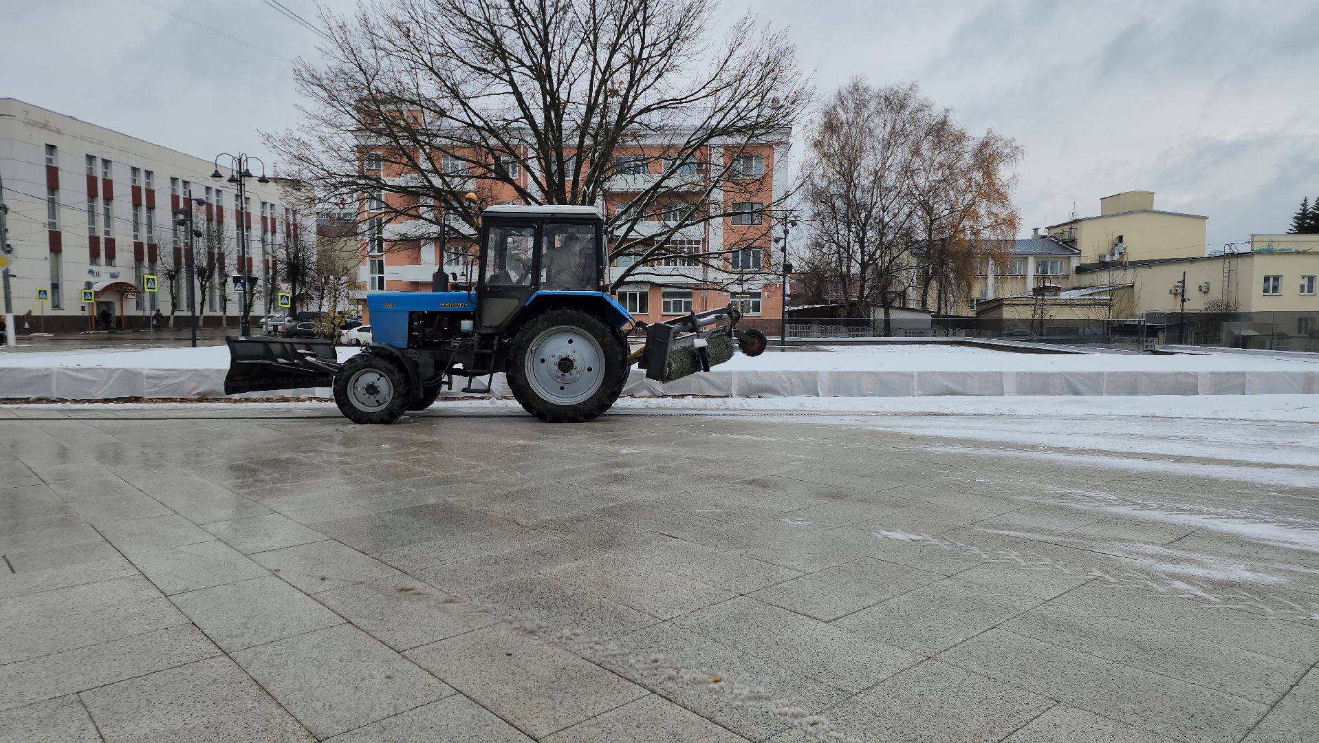 уборка снега, циклон, коммунальные службы, Ногинск, Богородский городской округ,