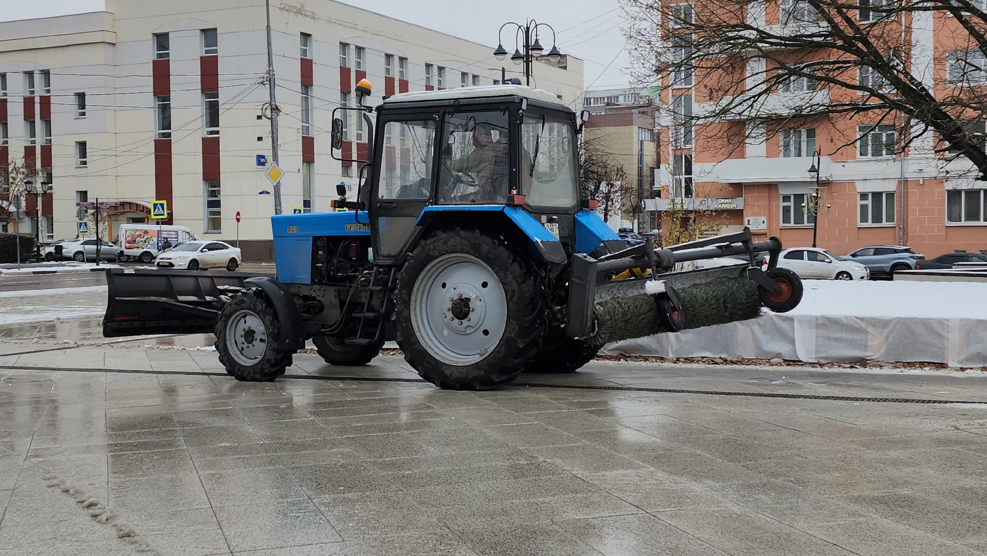 уборка снега, циклон, коммунальные службы, Ногинск, Богородский городской округ,