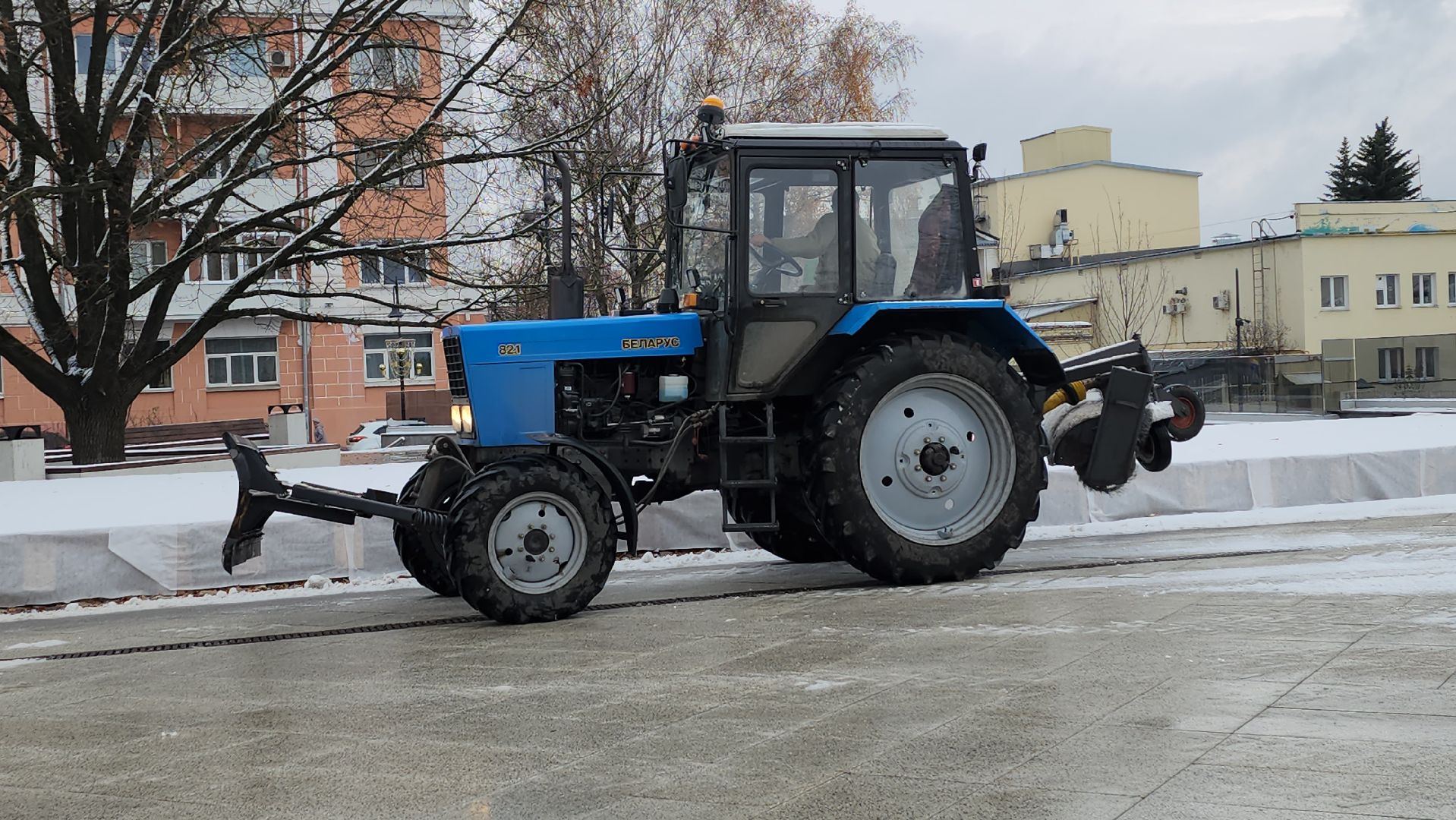 уборка снега, циклон, коммунальные службы, Ногинск, Богородский городской округ,