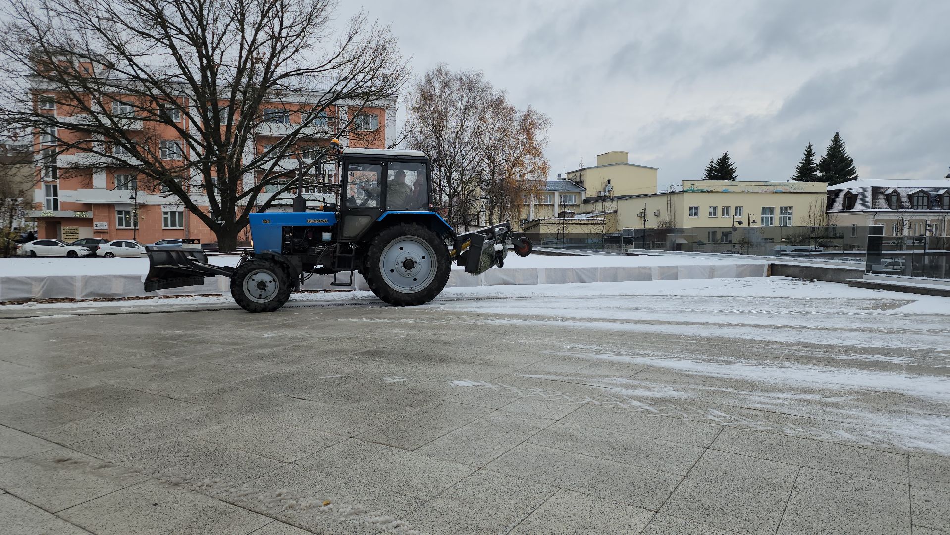уборка снега, циклон, коммунальные службы, Ногинск, Богородский городской округ,
