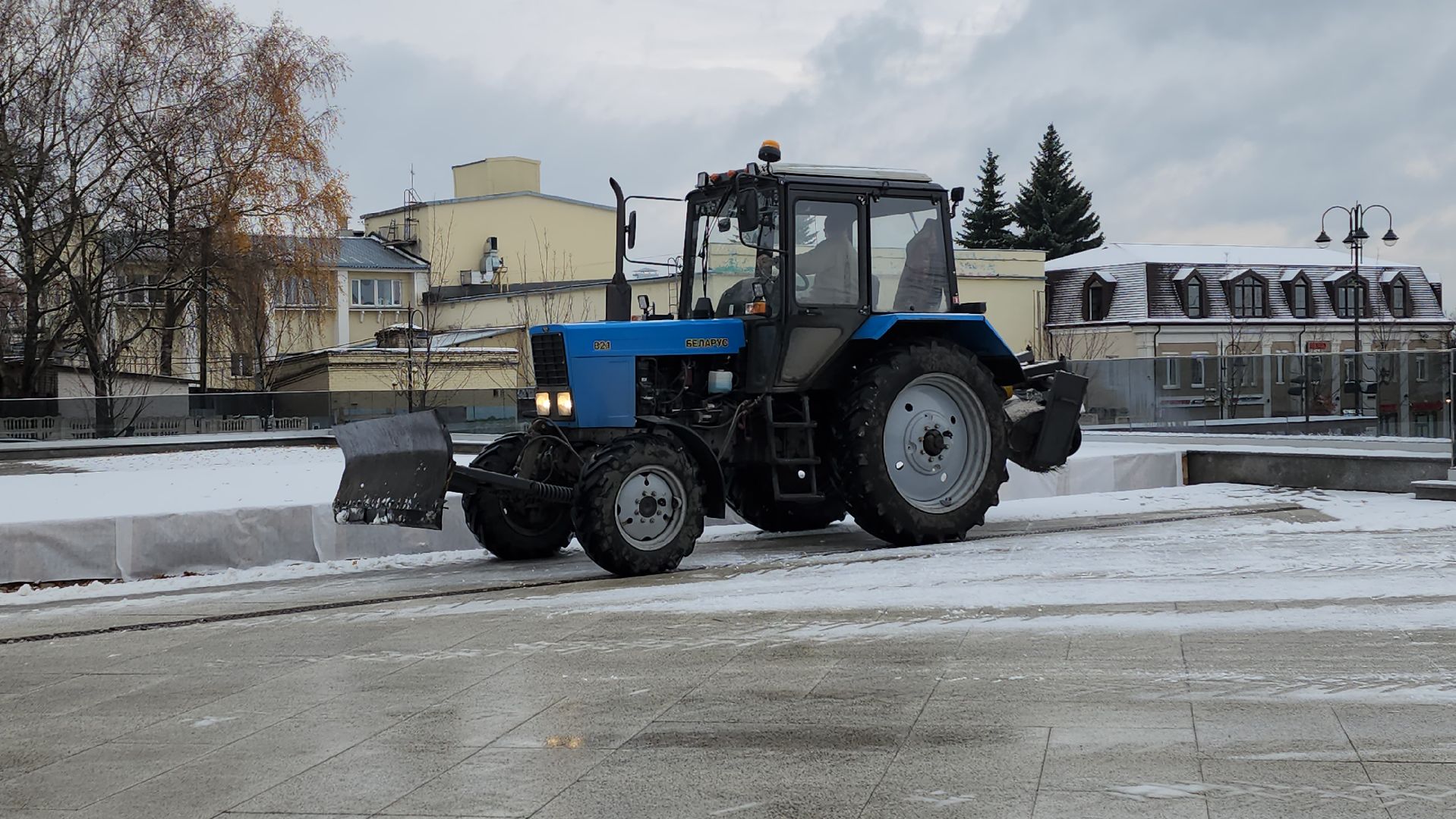 уборка снега, циклон, коммунальные службы, Ногинск, Богородский городской округ,