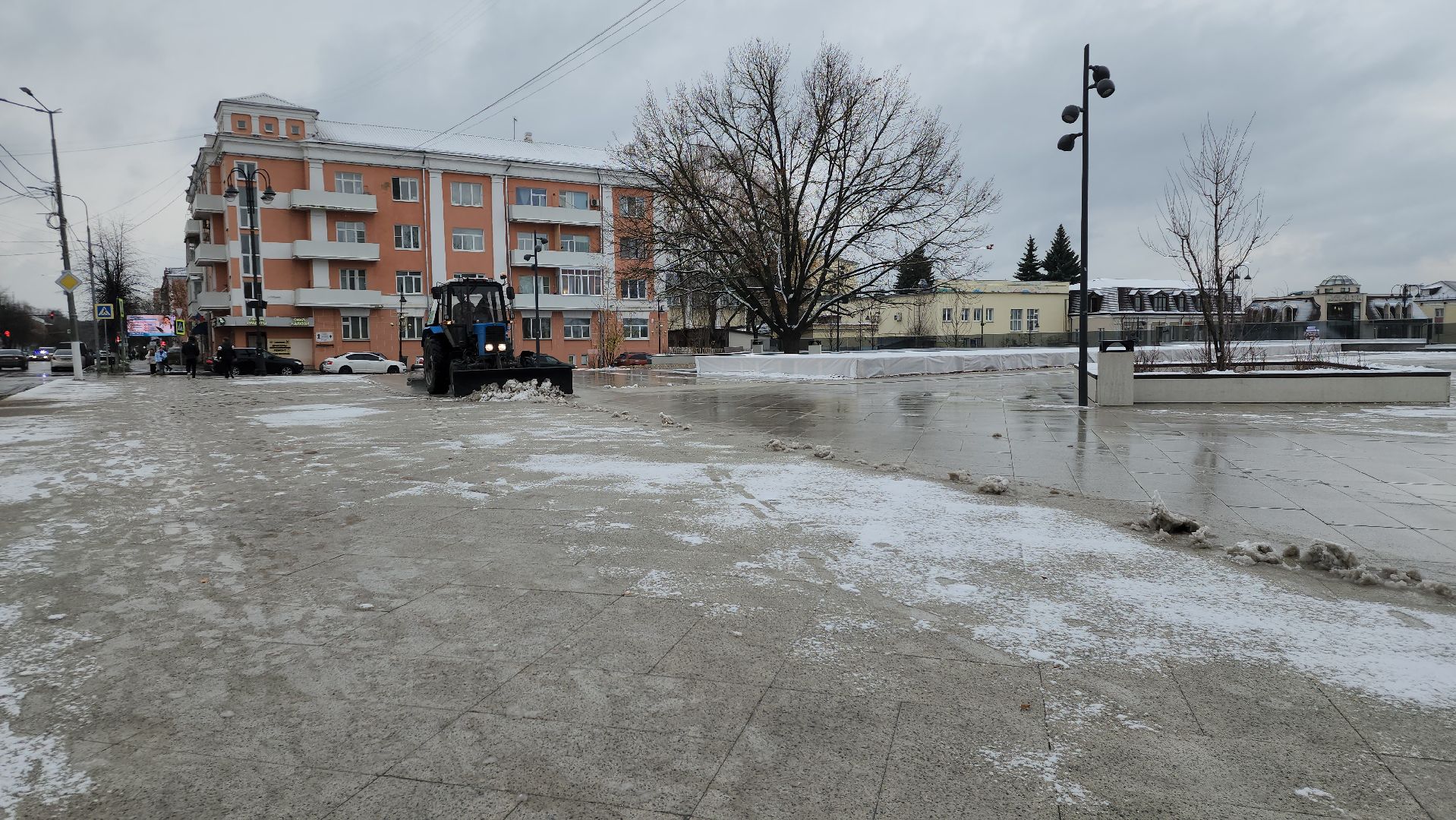 уборка снега, циклон, коммунальные службы, Ногинск, Богородский городской округ,