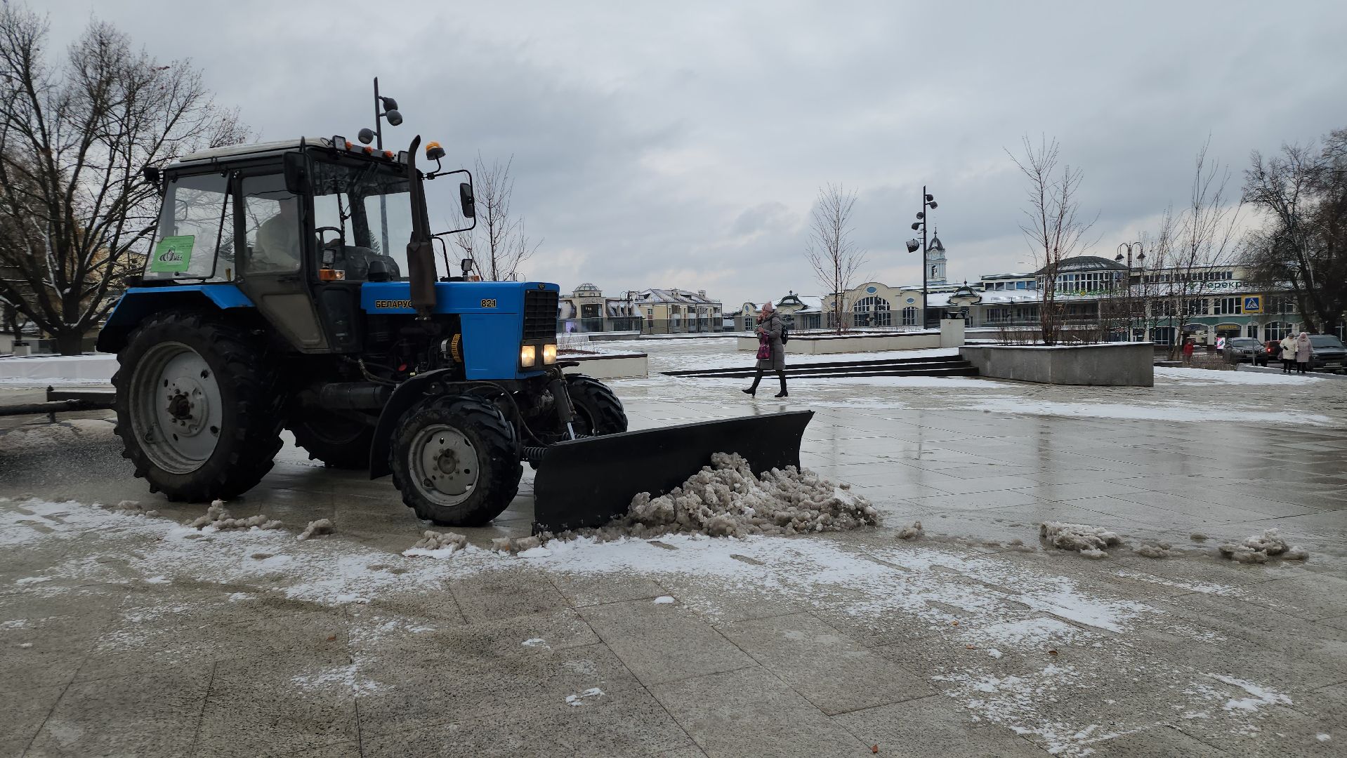 уборка снега, циклон, коммунальные службы, Ногинск, Богородский городской округ,